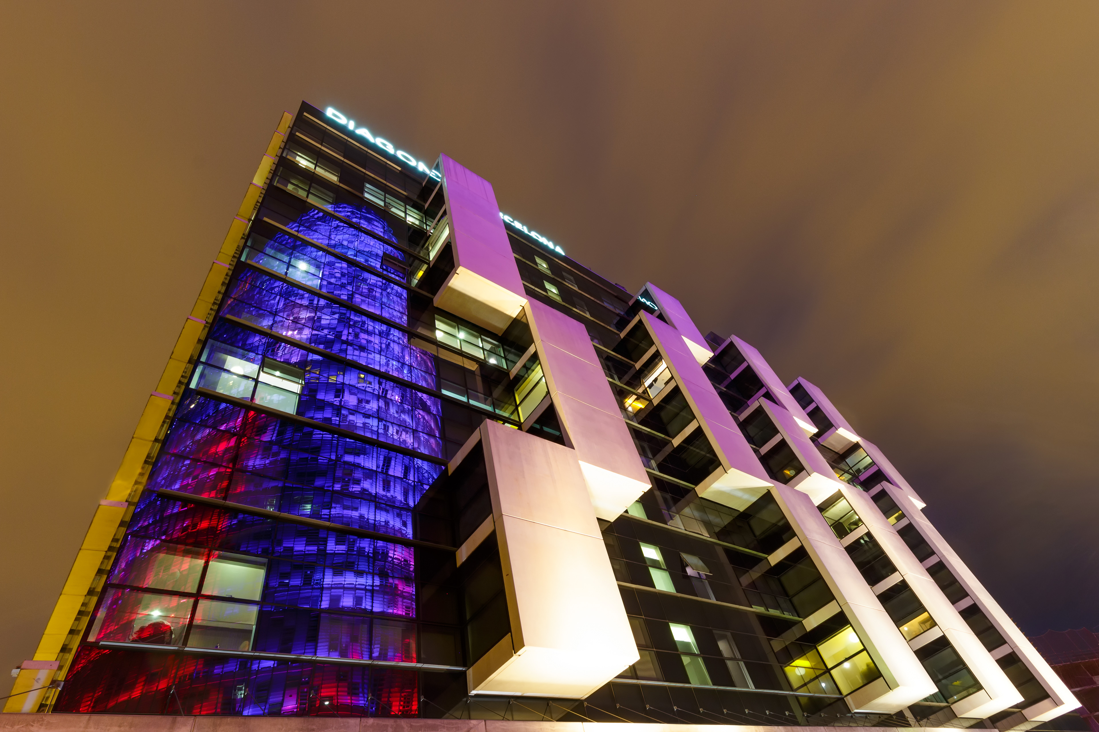 Torre Agbar, Barcelona, Spain