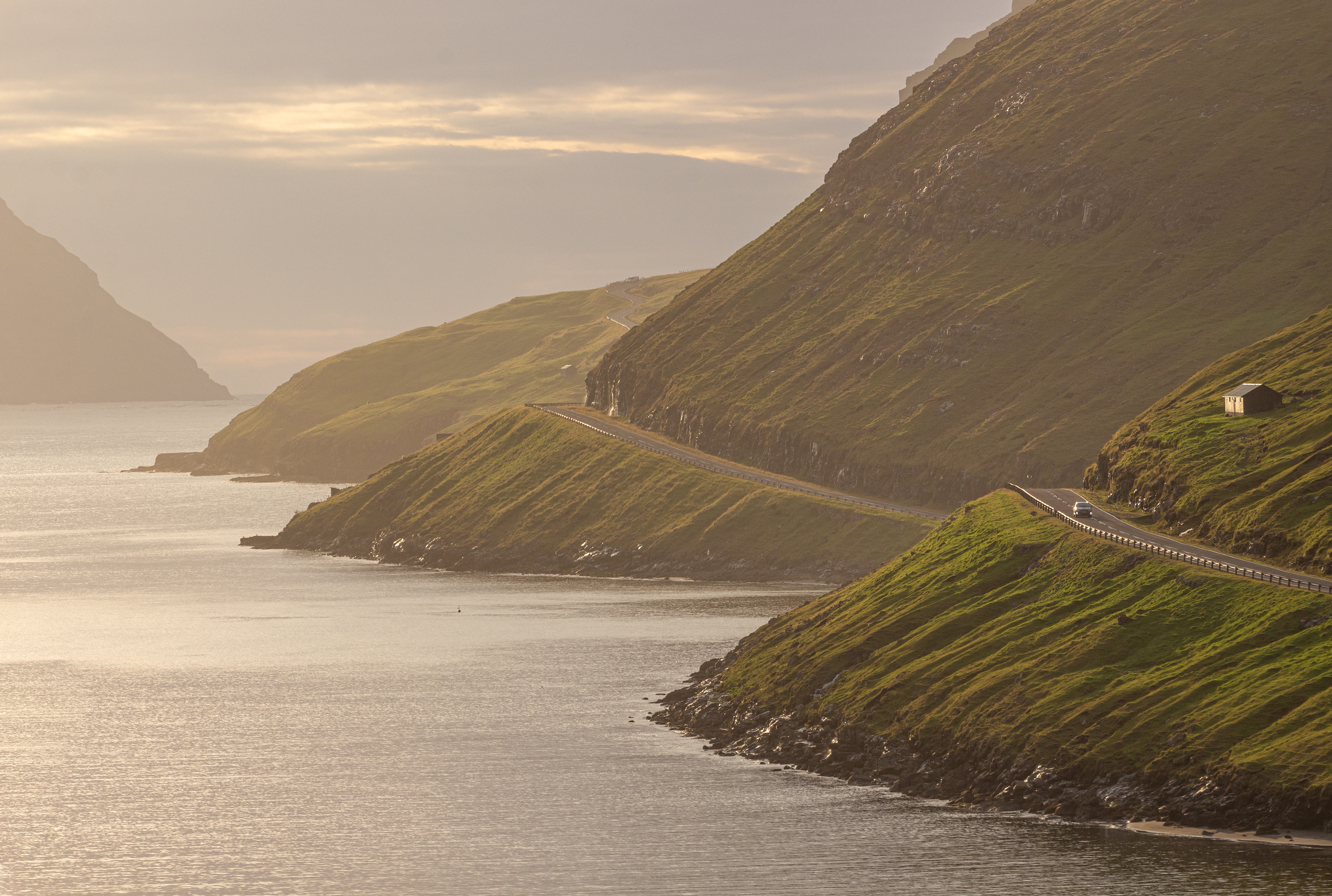 Sørvágsfjørður, Vágar, Faroe Islands