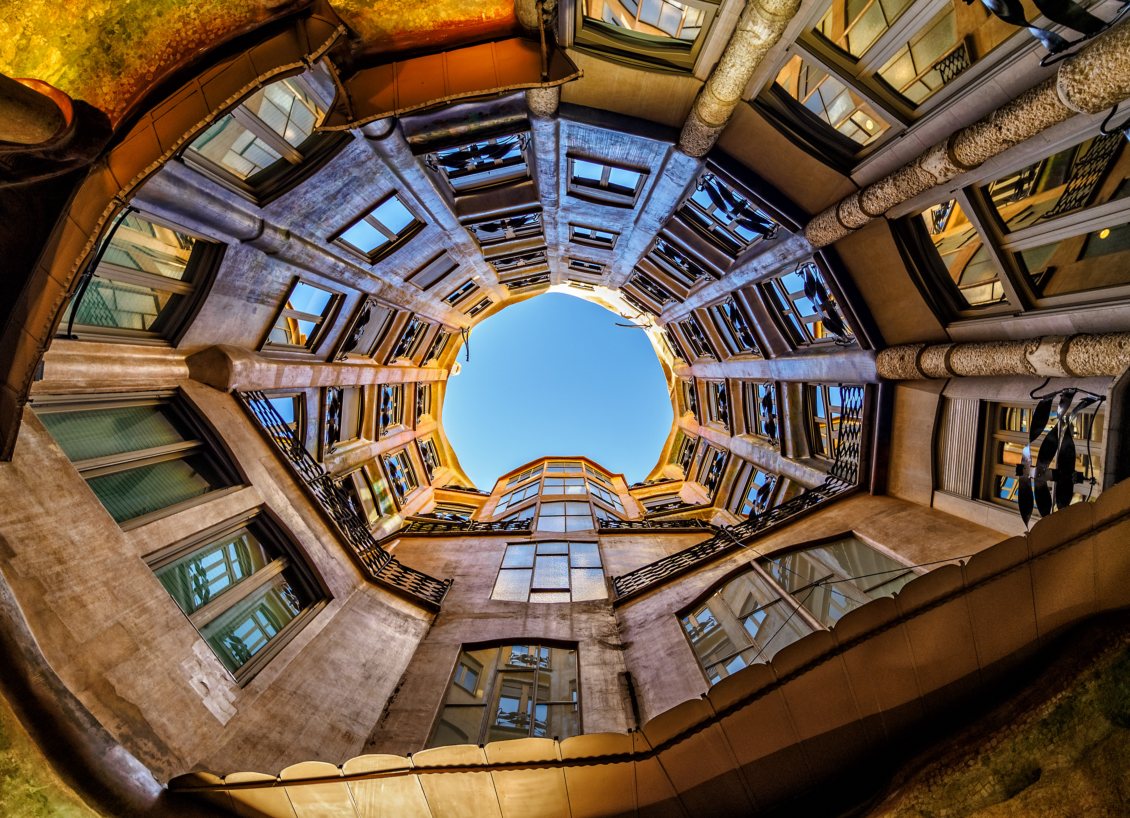 Casa Mila "La Pedrera", Barcelona, Spain