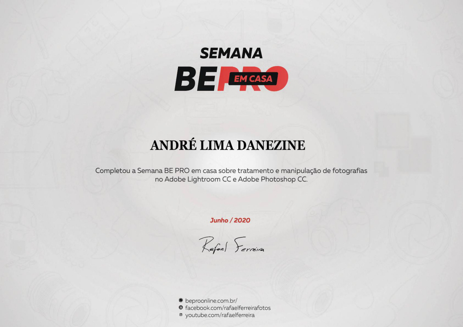 Semana Be Pro - Rafael Ferreira 2020