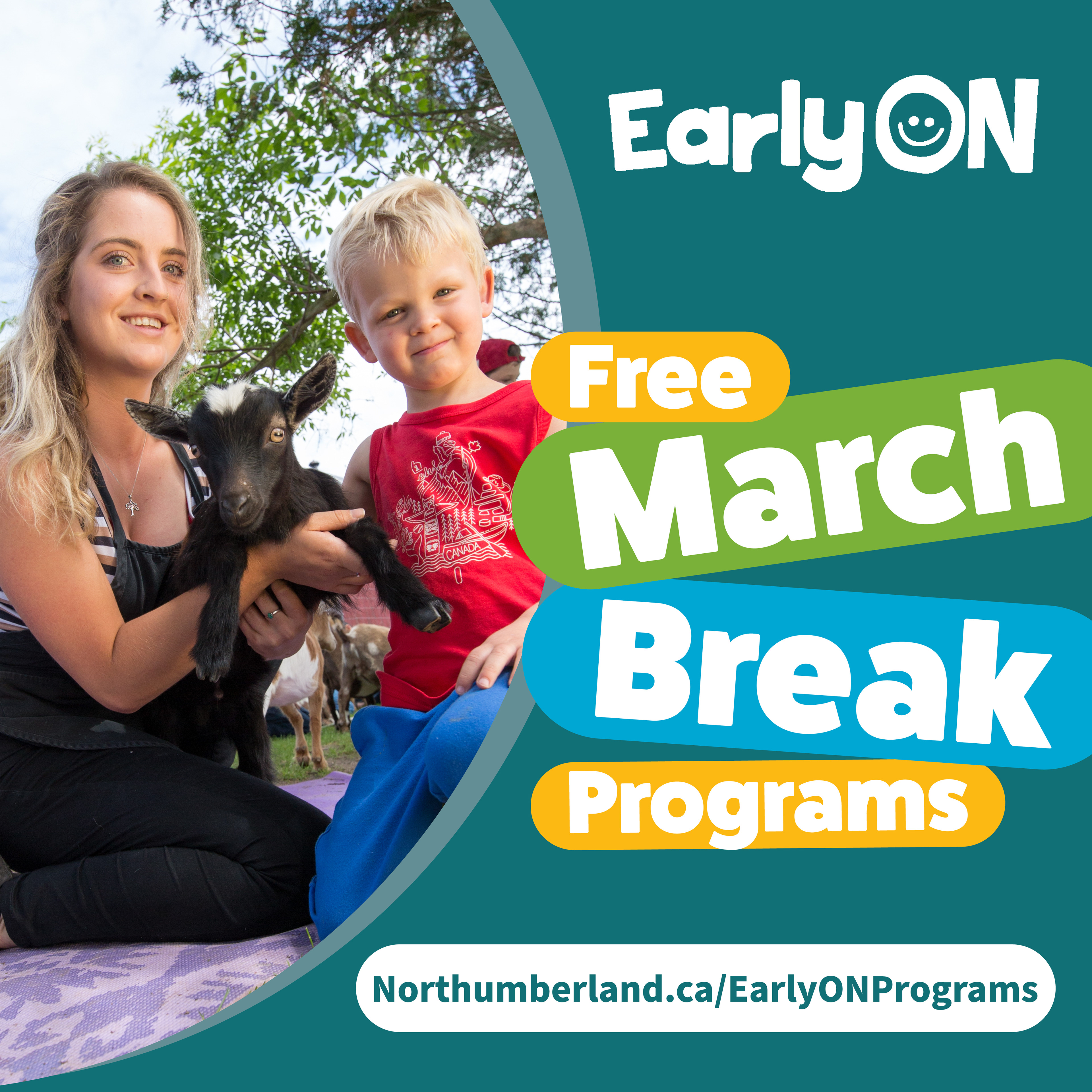 March Break Social Media Graphic