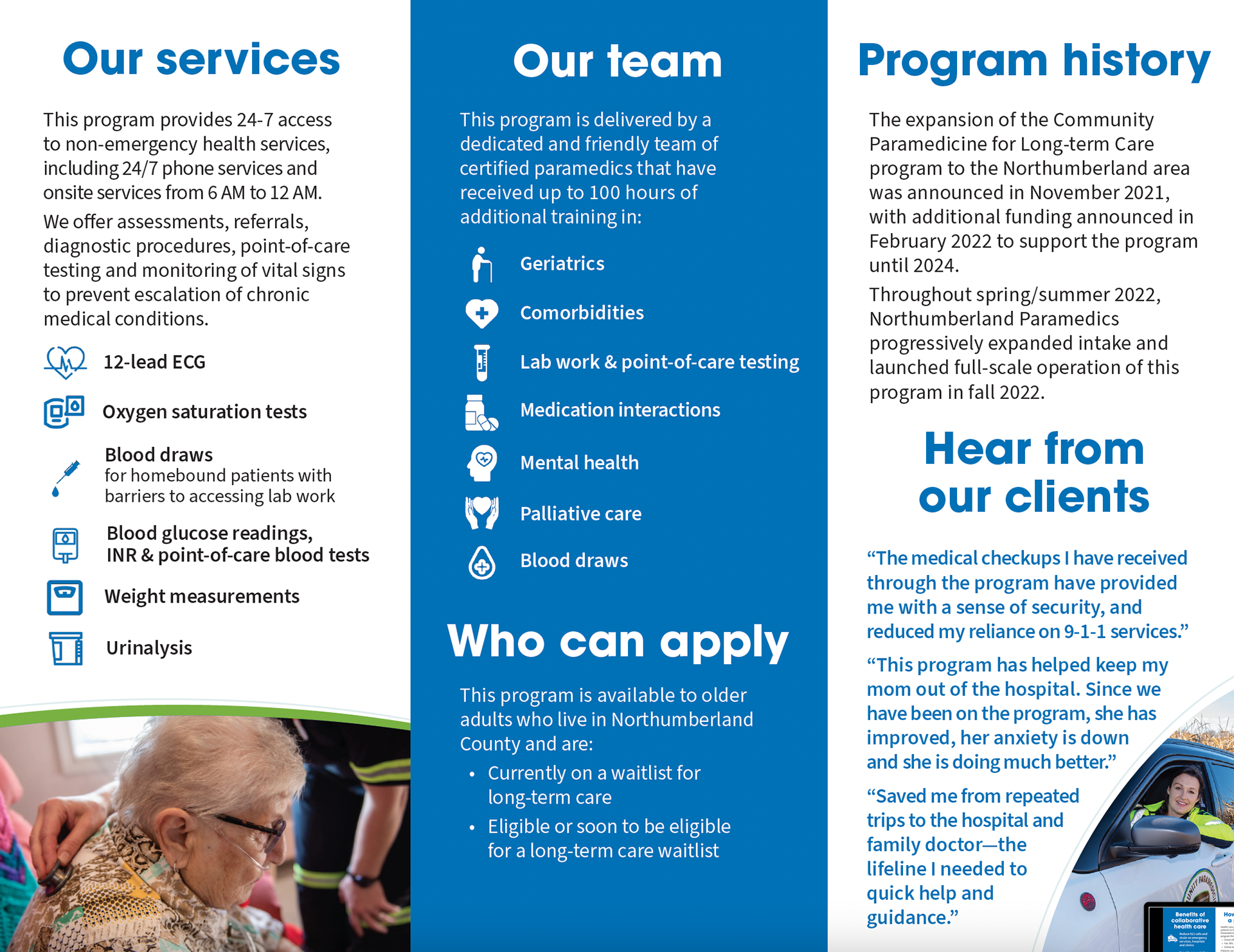 Brochure back