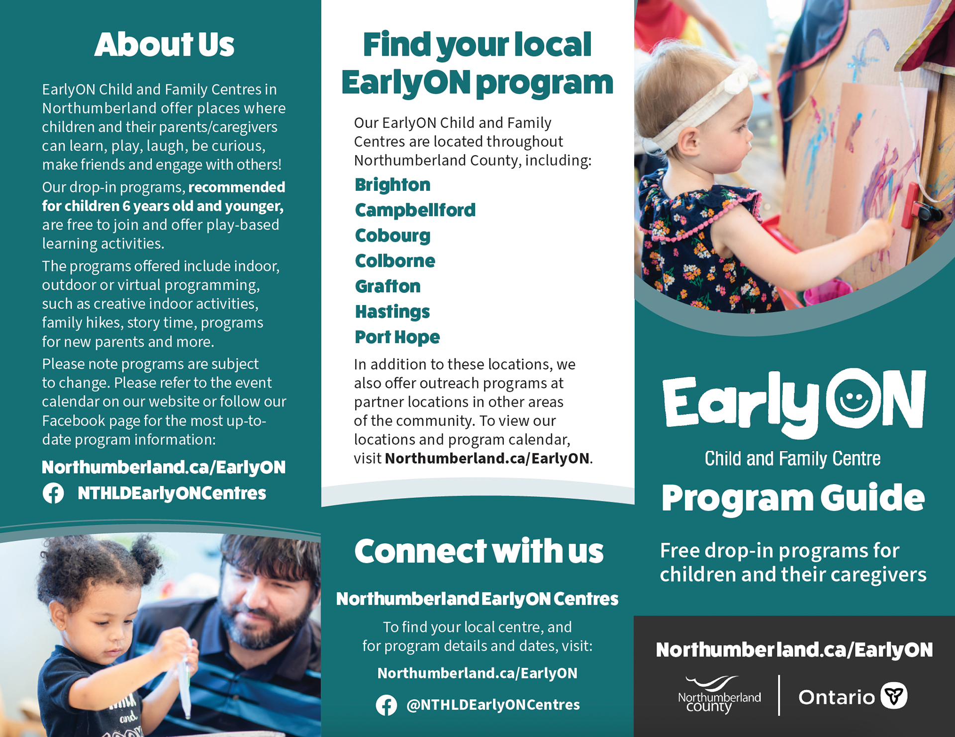 Program Guide Brochure Front