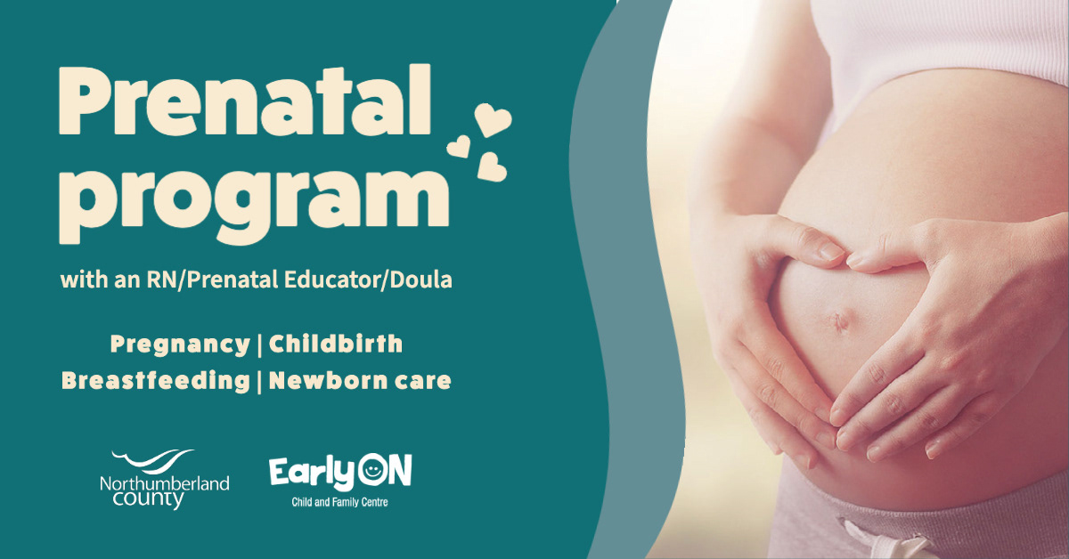 Prenatal Program Social Media Graphic