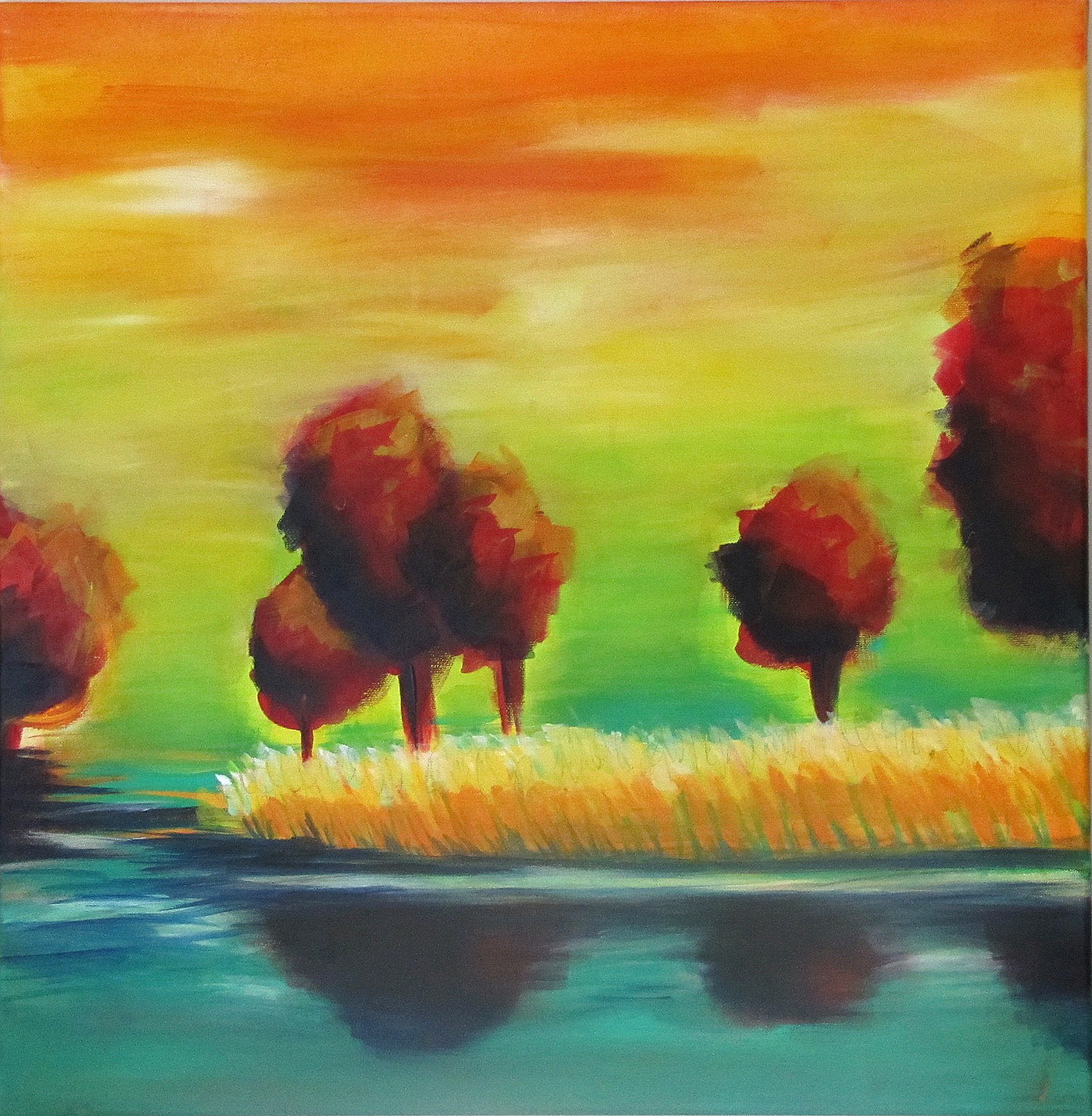 Am See • 60 x 60 cm