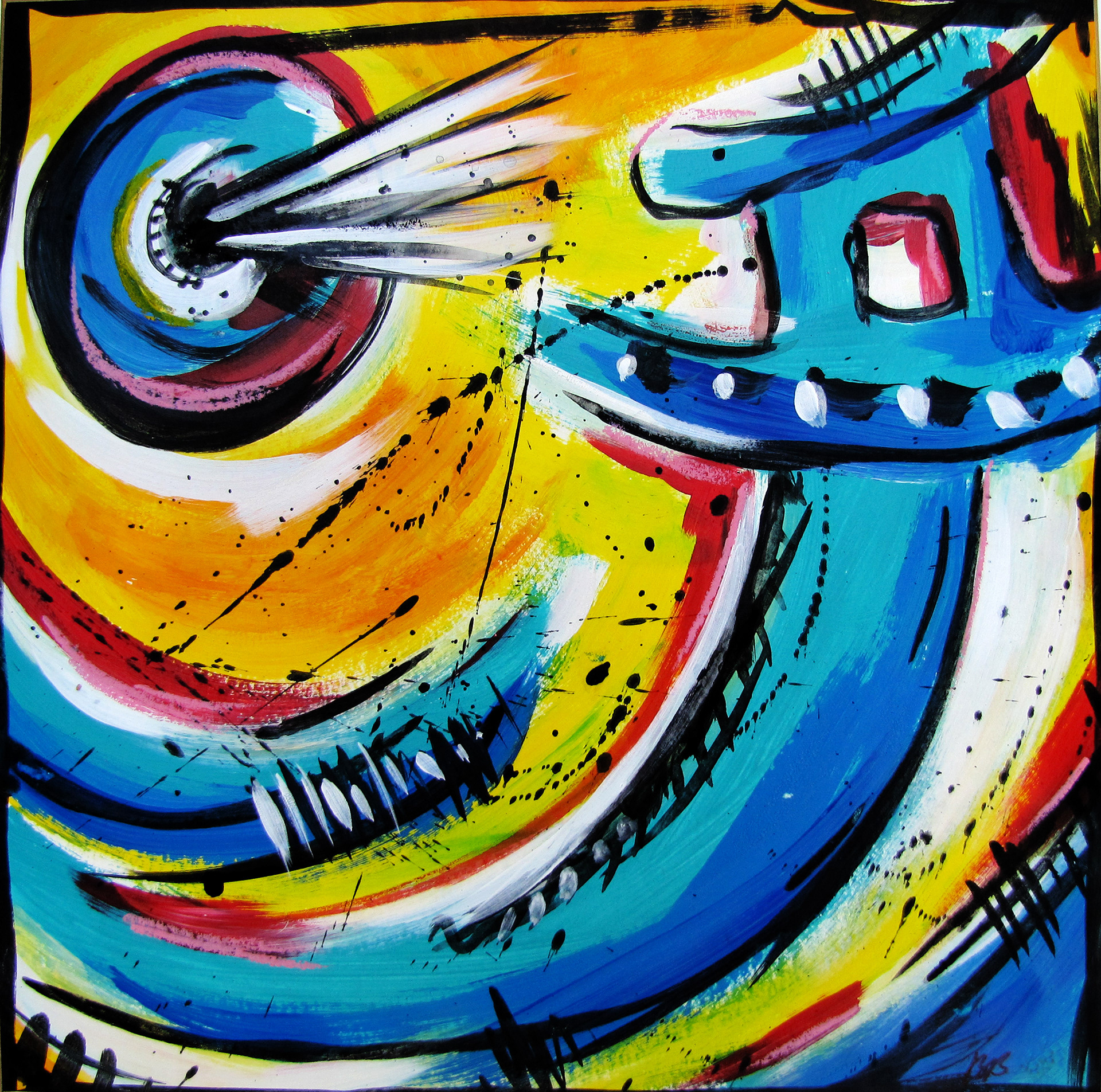 Leuchtturm • 50 x 50 cm