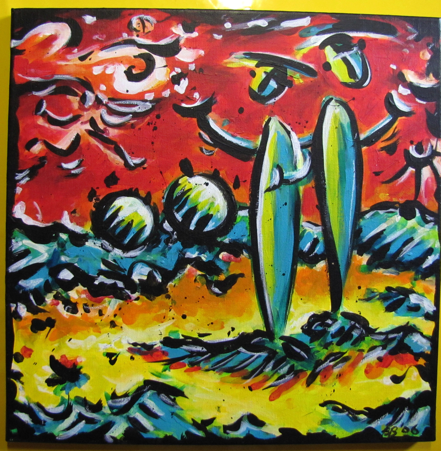 Spaziergang • 50 x 50 cm