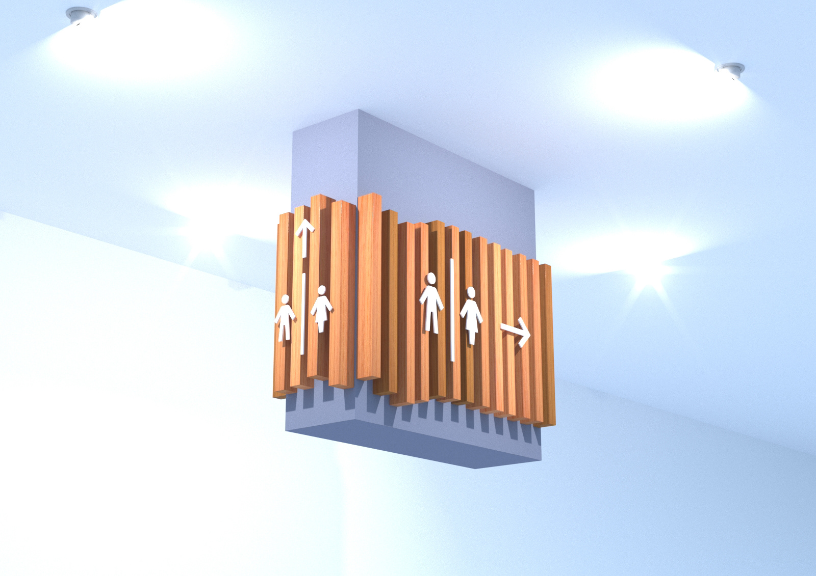 Toilet Signage