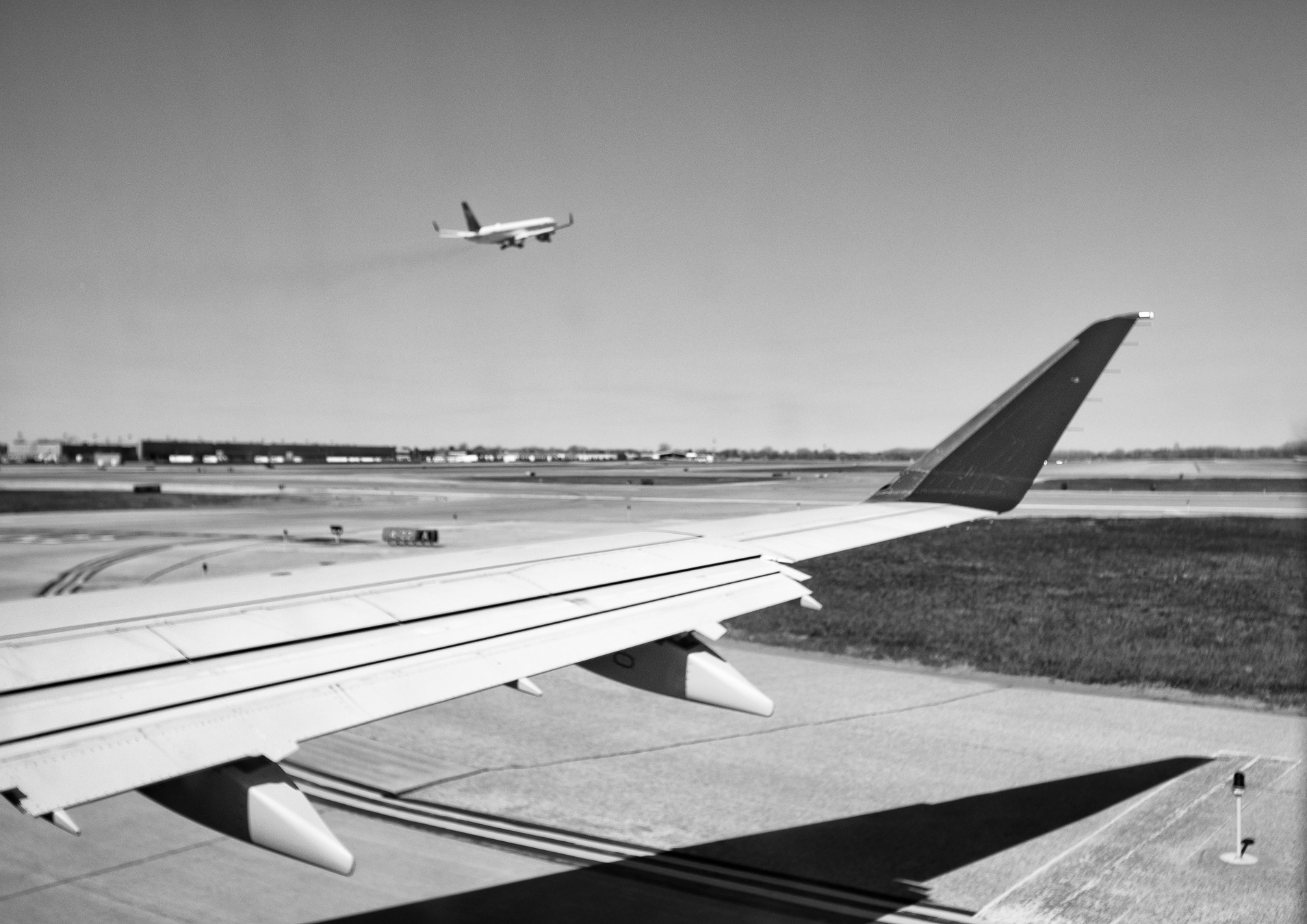 Taxiing, Taking Off