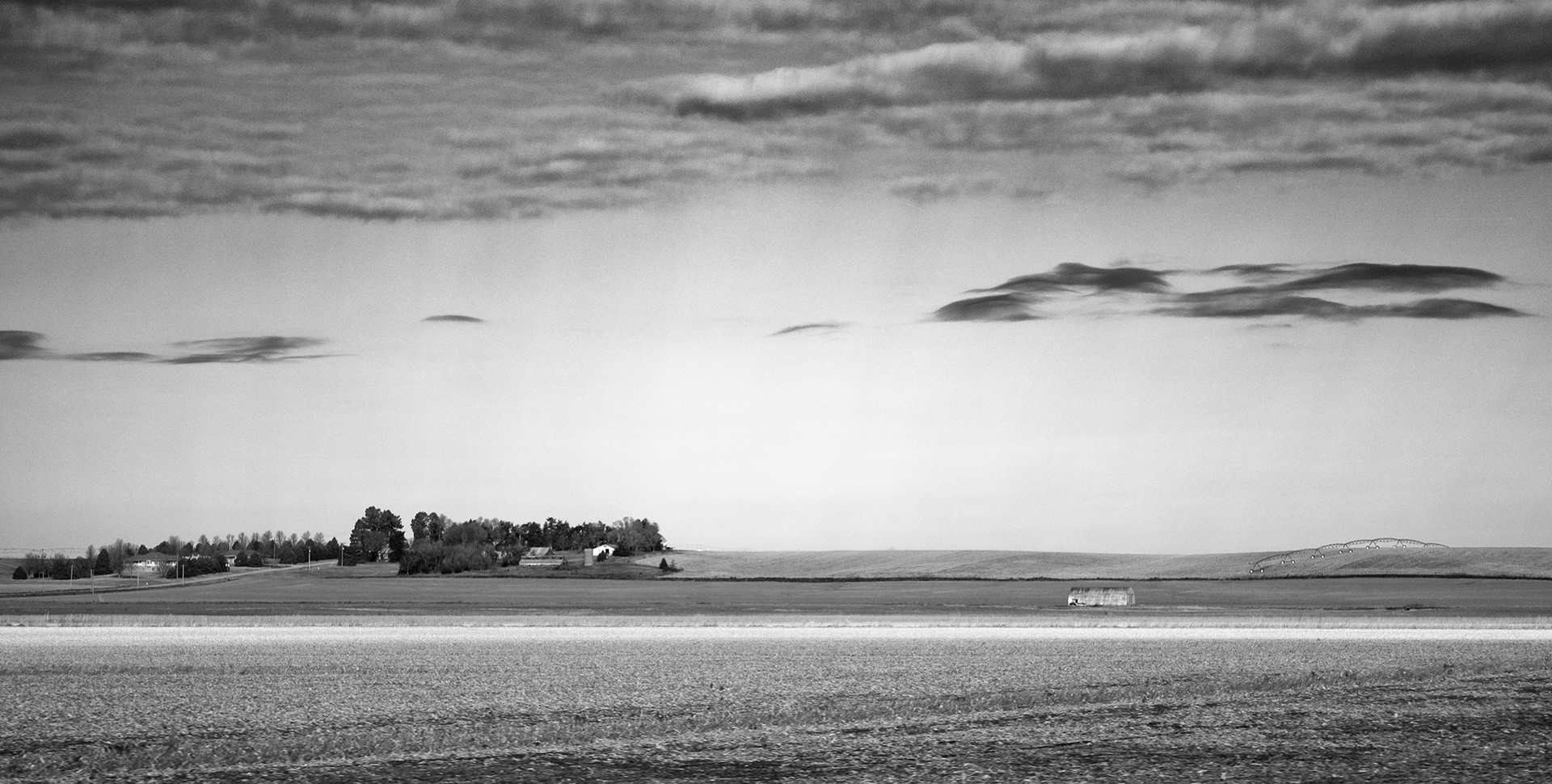 Distant Farm House