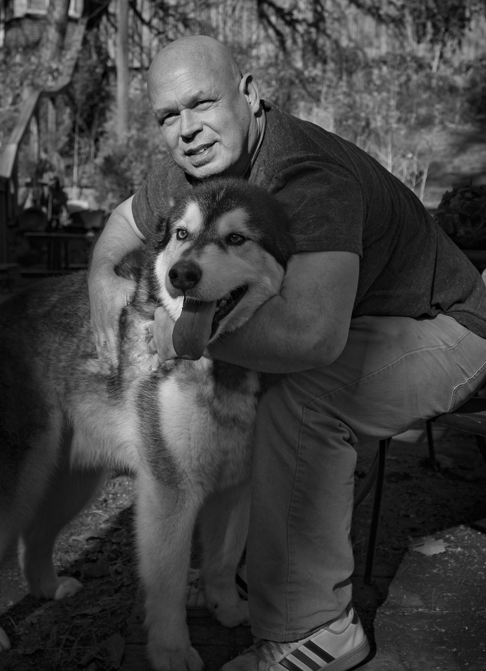 Daddy With His Boy