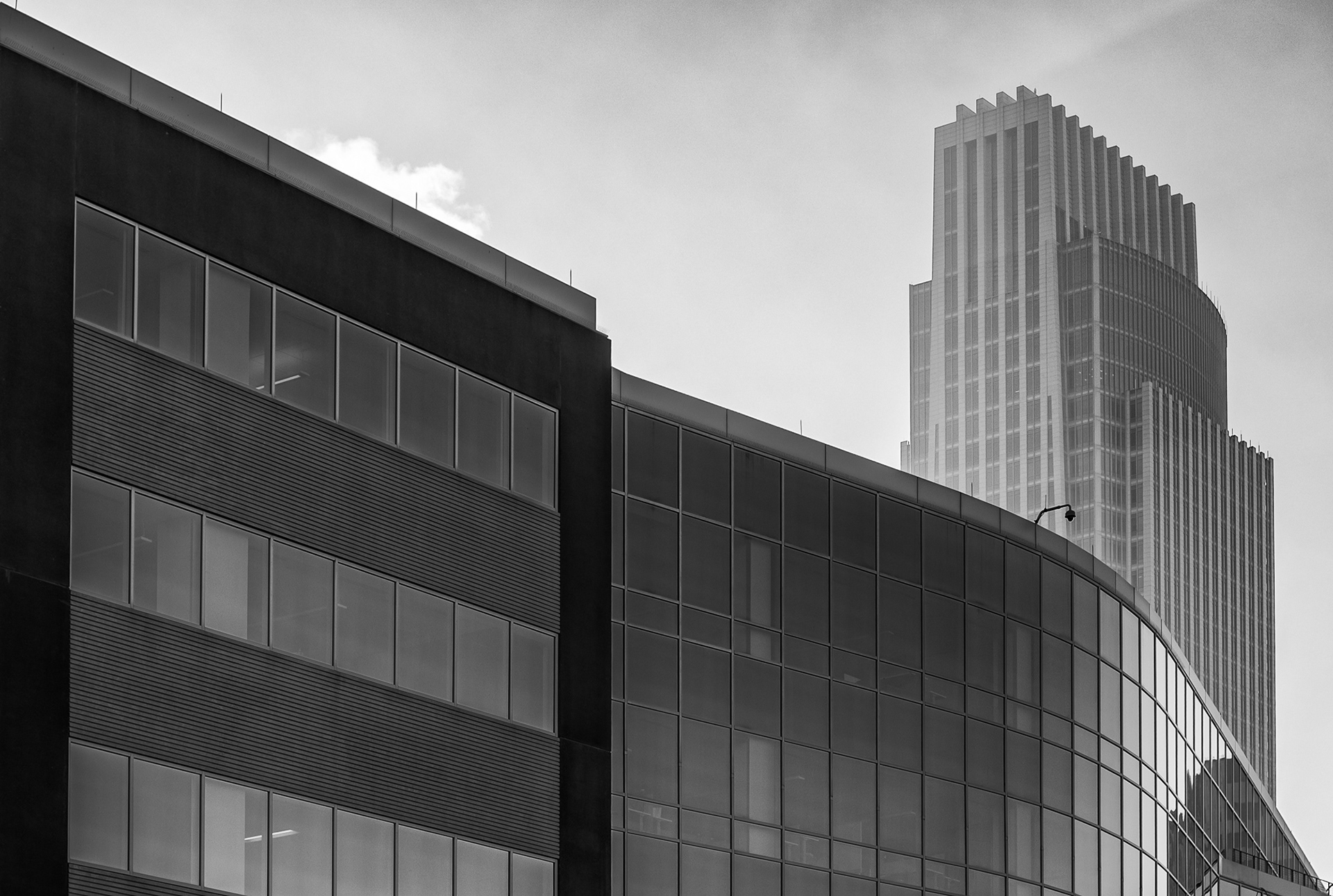 Foreground, Background Buildings