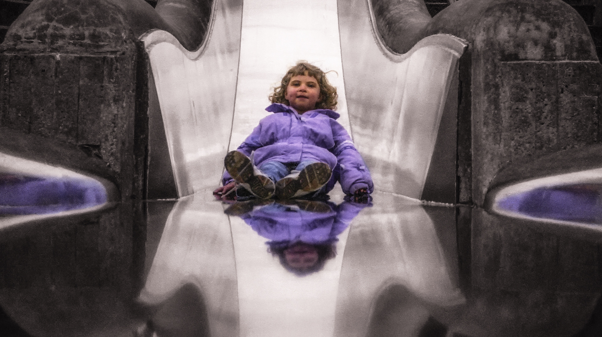 Sliding Into A Reflection Zone