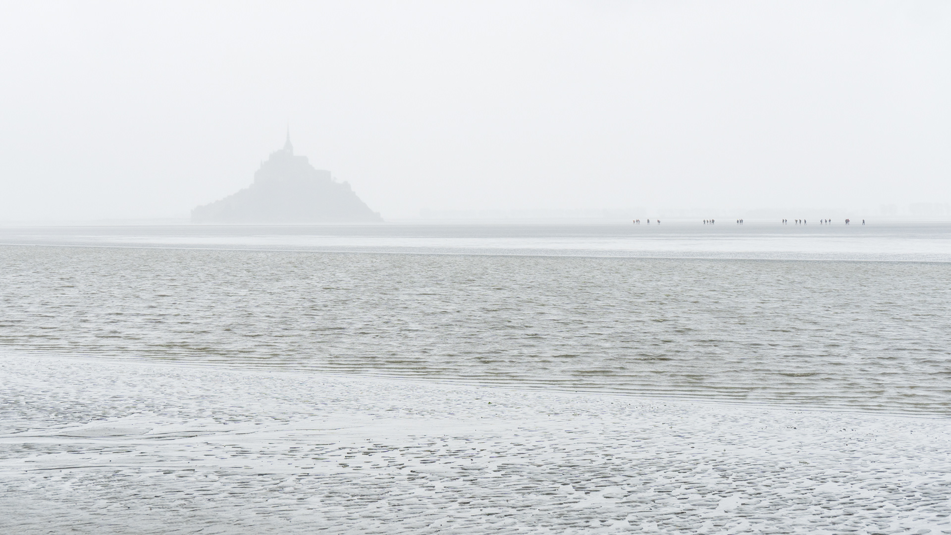 Gris pluie - Mont-Saint-Michel