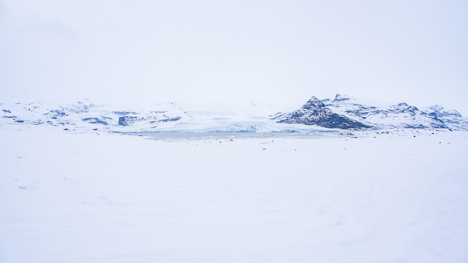 Blanc glacier - Islande