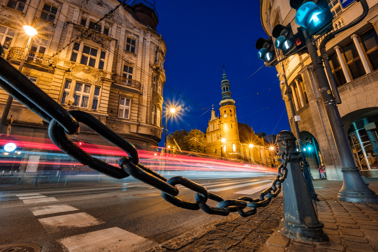 Skrzyżowanie Focha, Gdańskiej i Jagiellońskiej