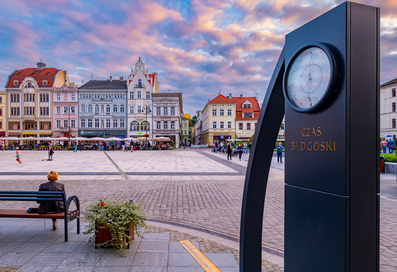 Stary Rynek i Czas Bydgoski