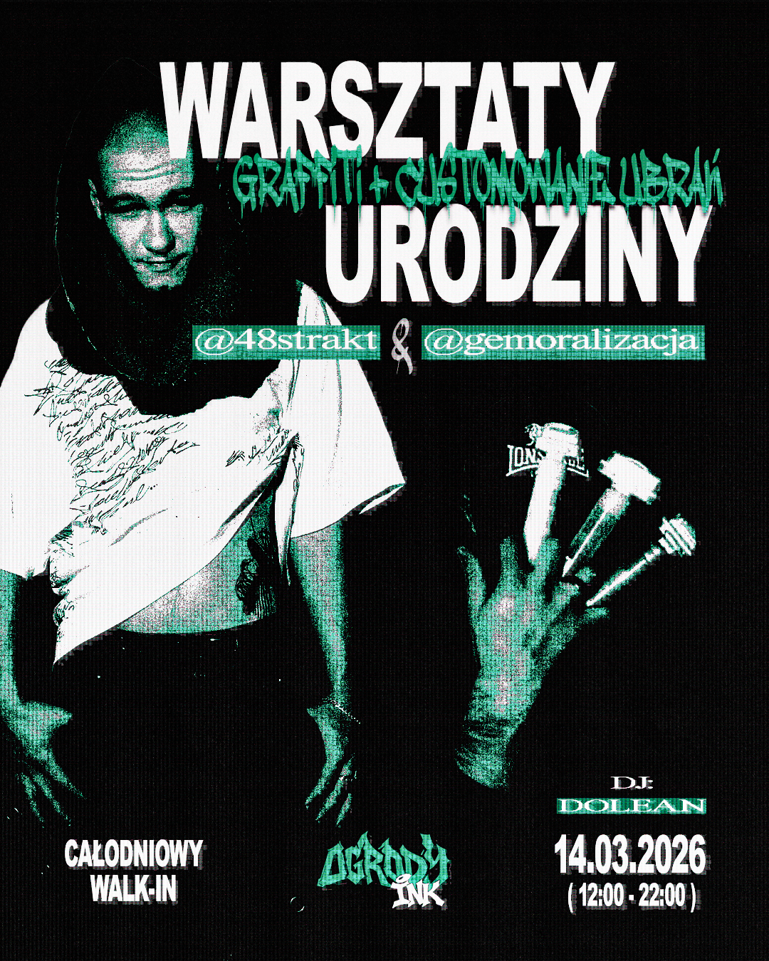 Event Flyer. for Ogrody INK