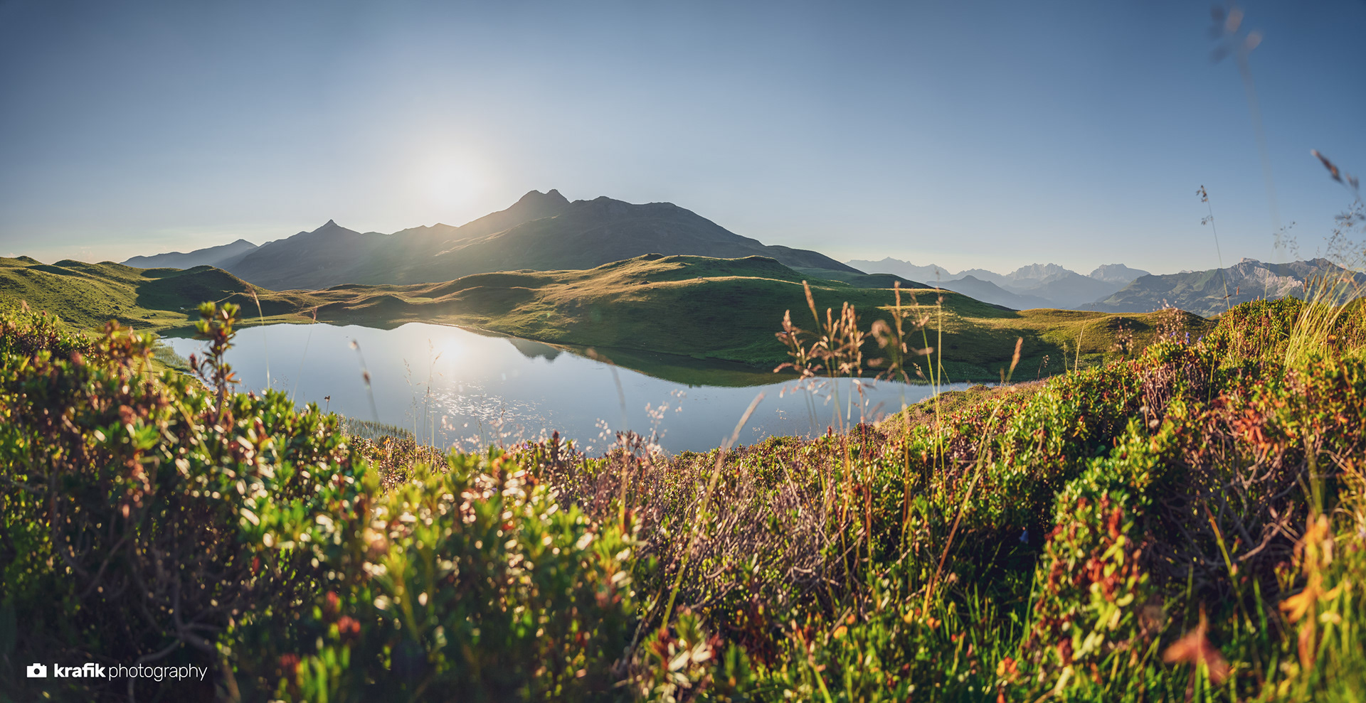 Mountain Lake - Parsenn Davos Switzerland