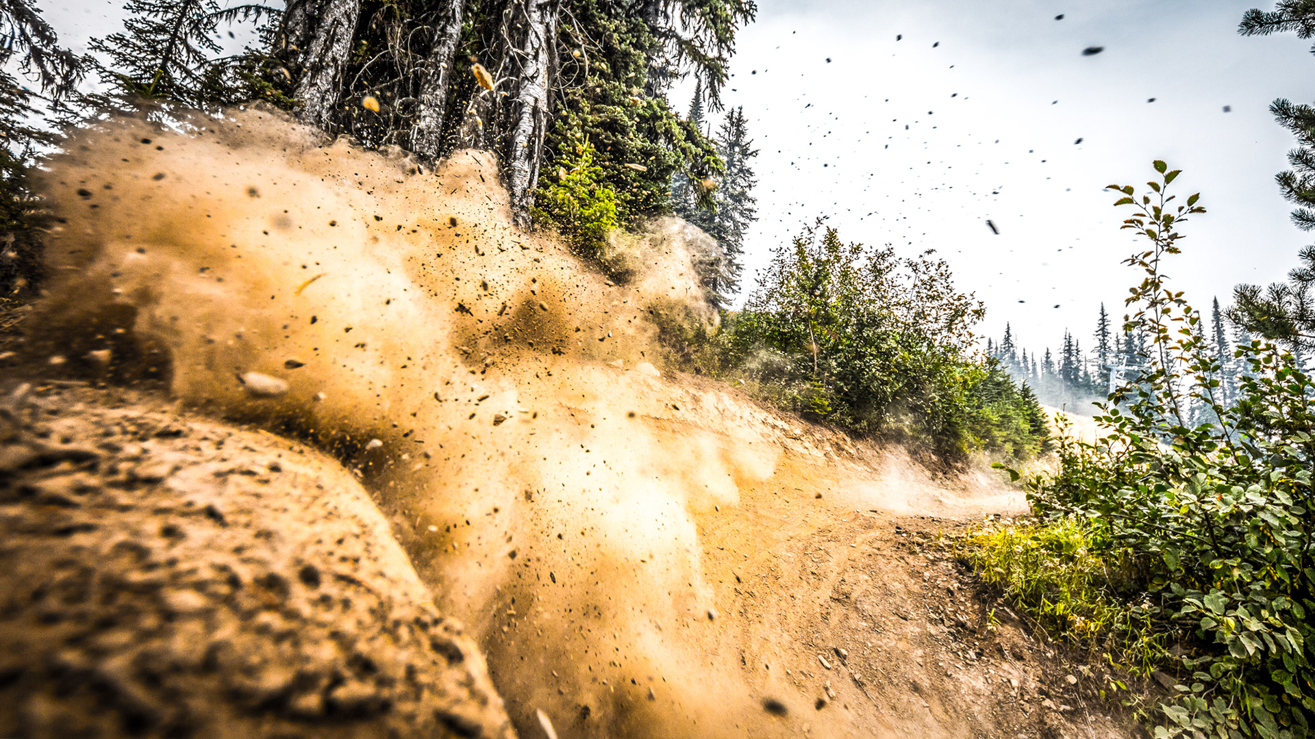 Bikepark corner - Sun Peaks BC Canada