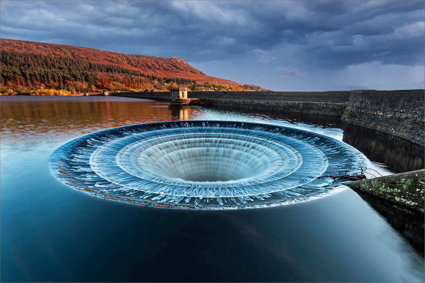 Ladybower Reservoir Plughole