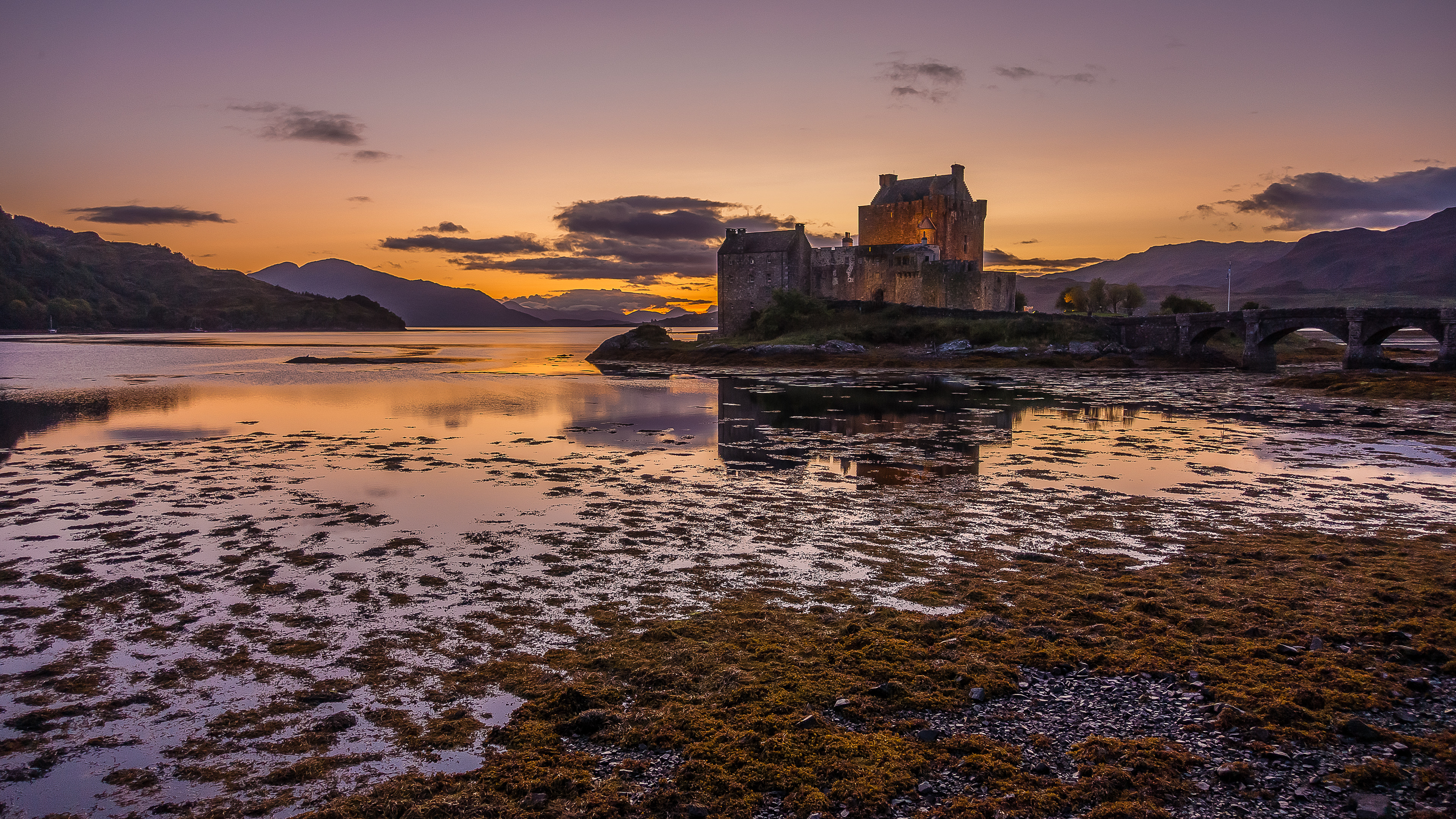 Eilean Donan Castle Sunset
