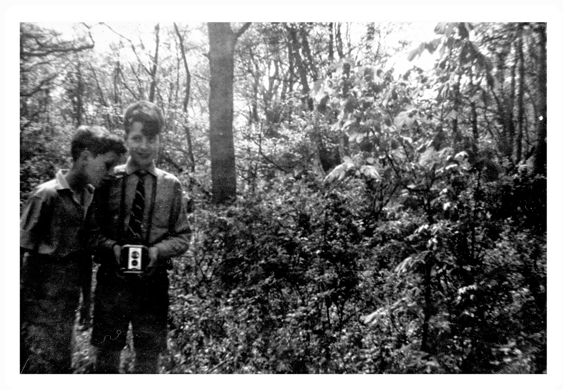 The first photo I ever took, I was aged 8-9 years old. Two of my Classmates from primary school.