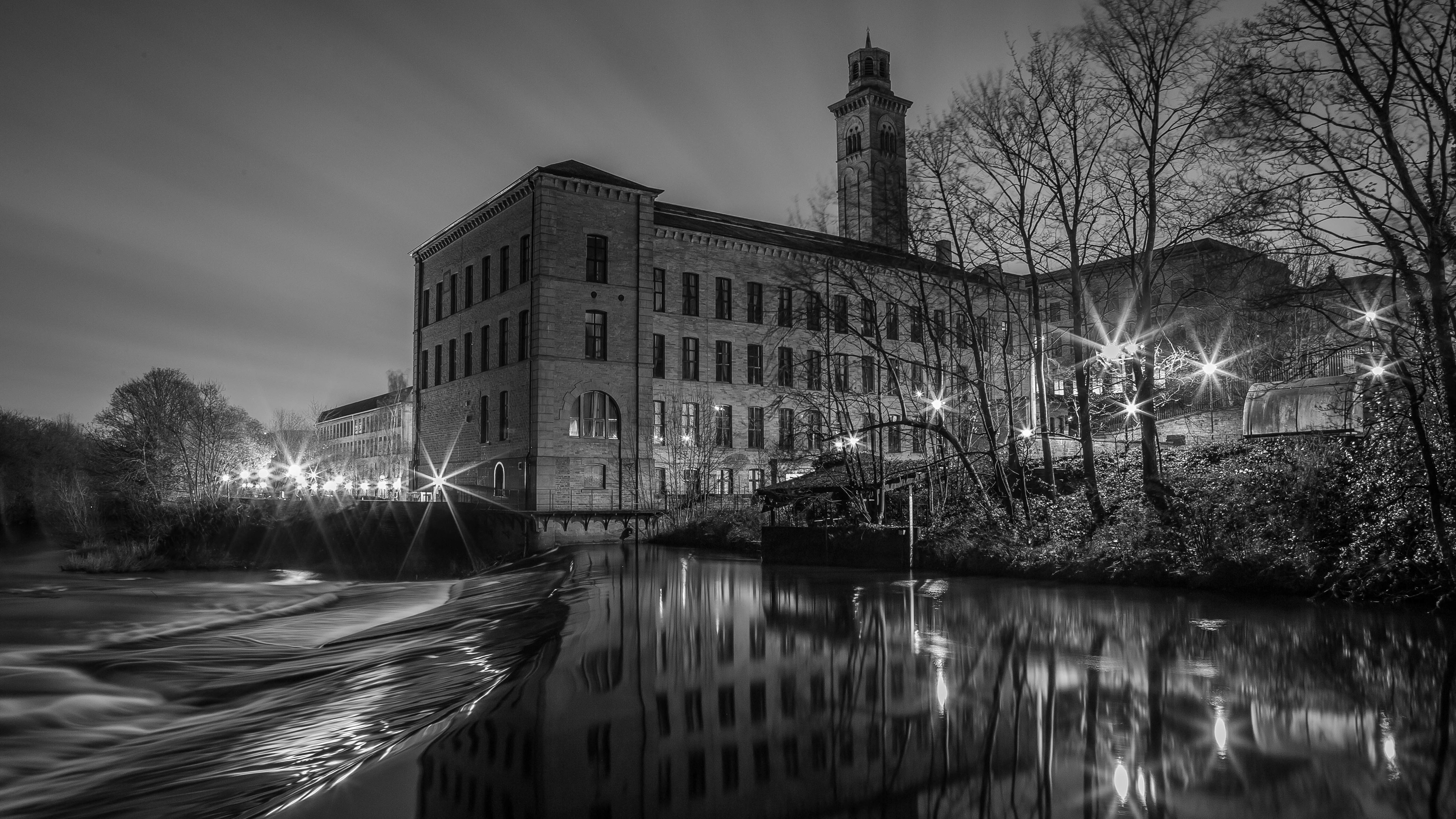 Saltaire by Night