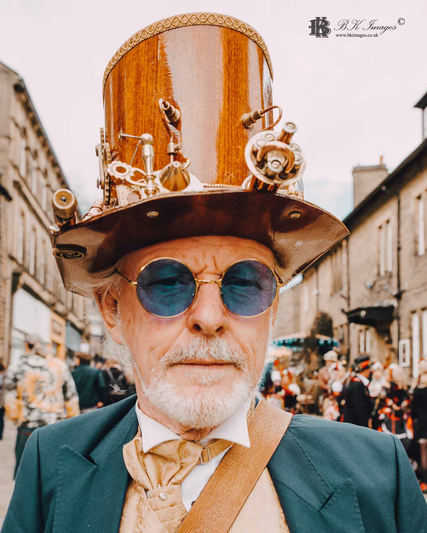 Steampunk portrait at Haworth, West Yorkshire