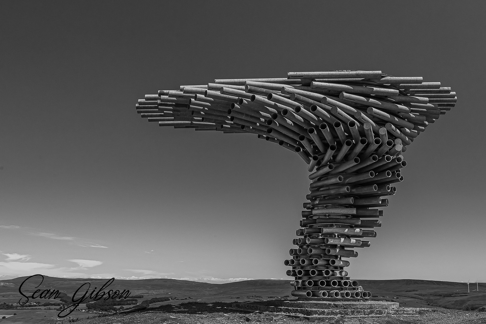 The Singing Ringing Tree near Burnley