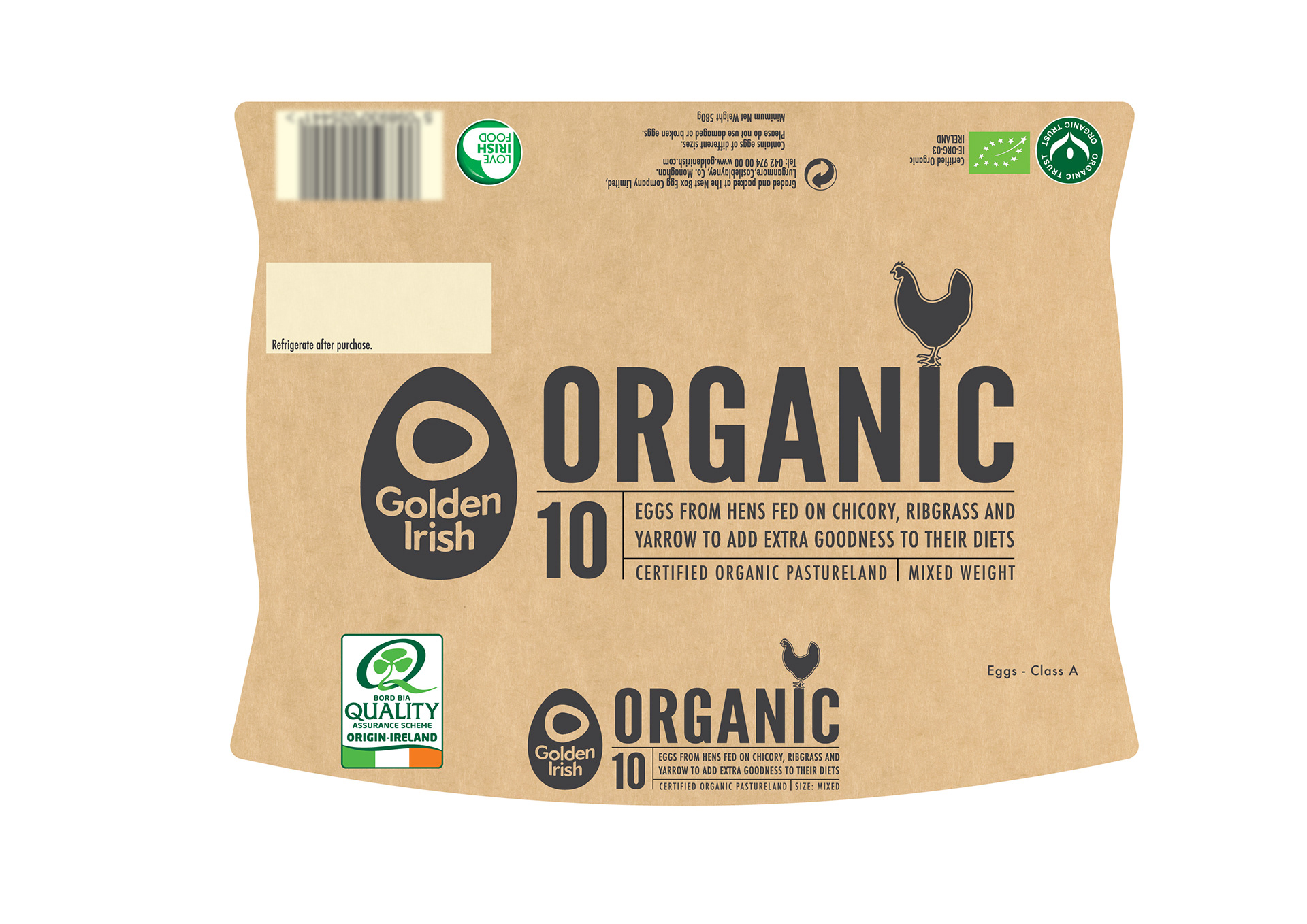 packaging designer ireland label design organic egg box design waterford dublin newry hire graphic designer