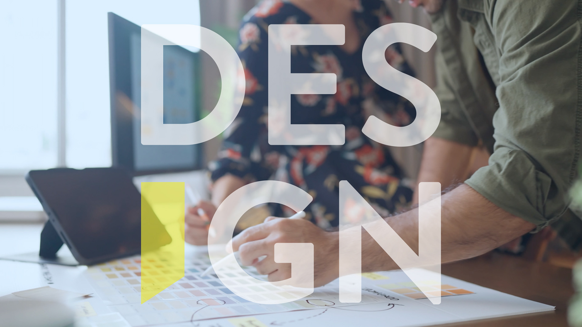 The Design Department Logo working with brand identities