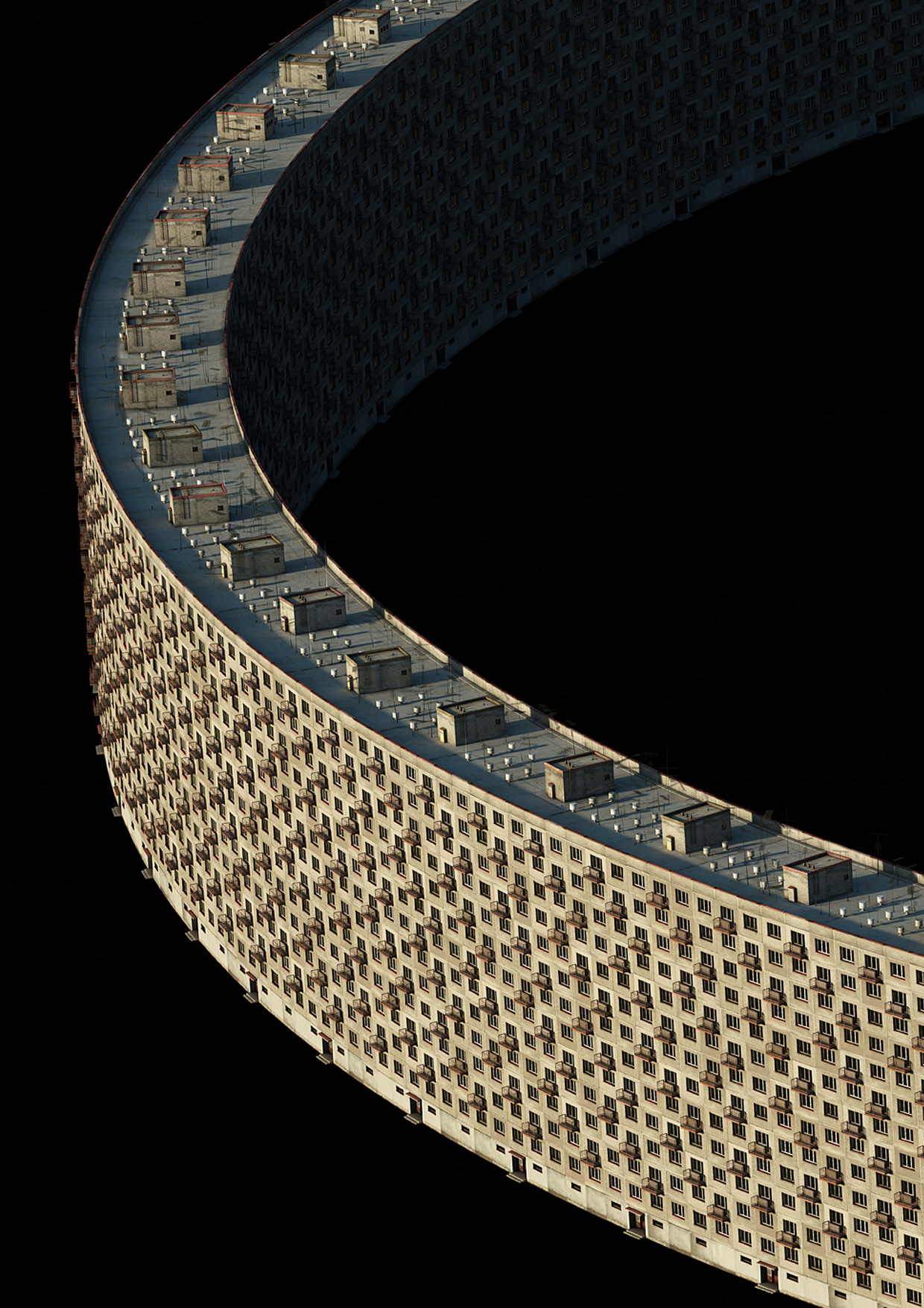 Plebeian courtyard I. - detailed view