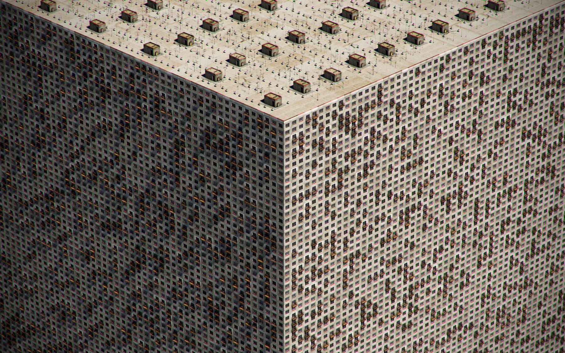 rendering of the model - concept sketch