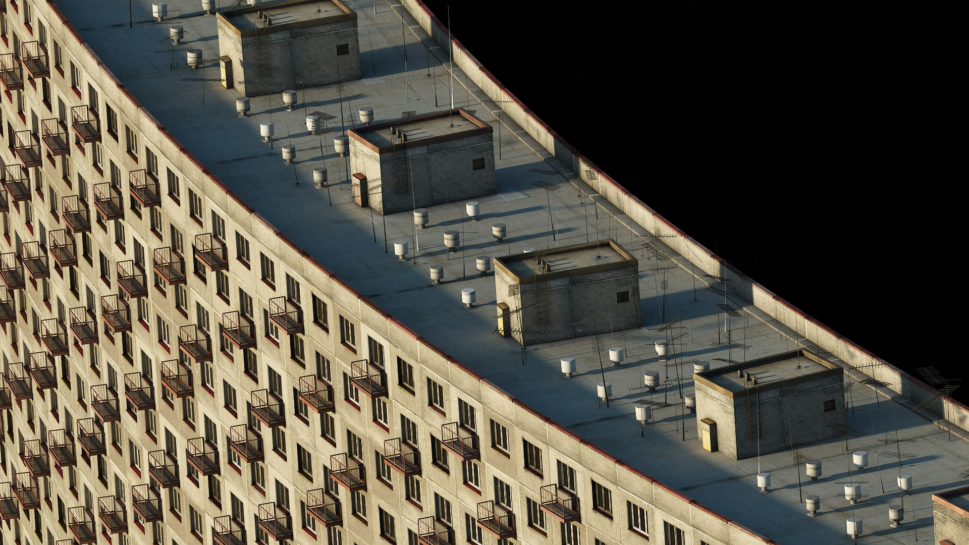 Plebeian courtyard I. - detailed view