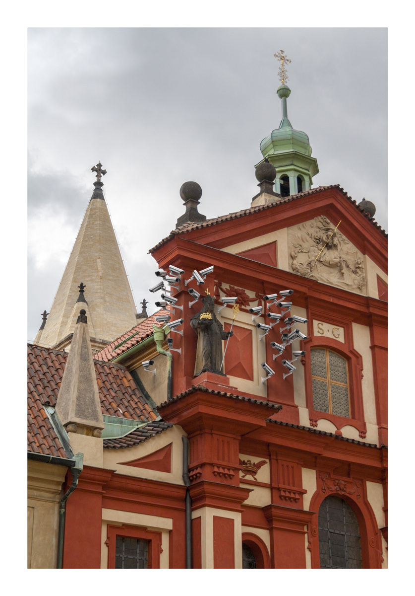 Nest on the Basilica of St. George – digital sketch