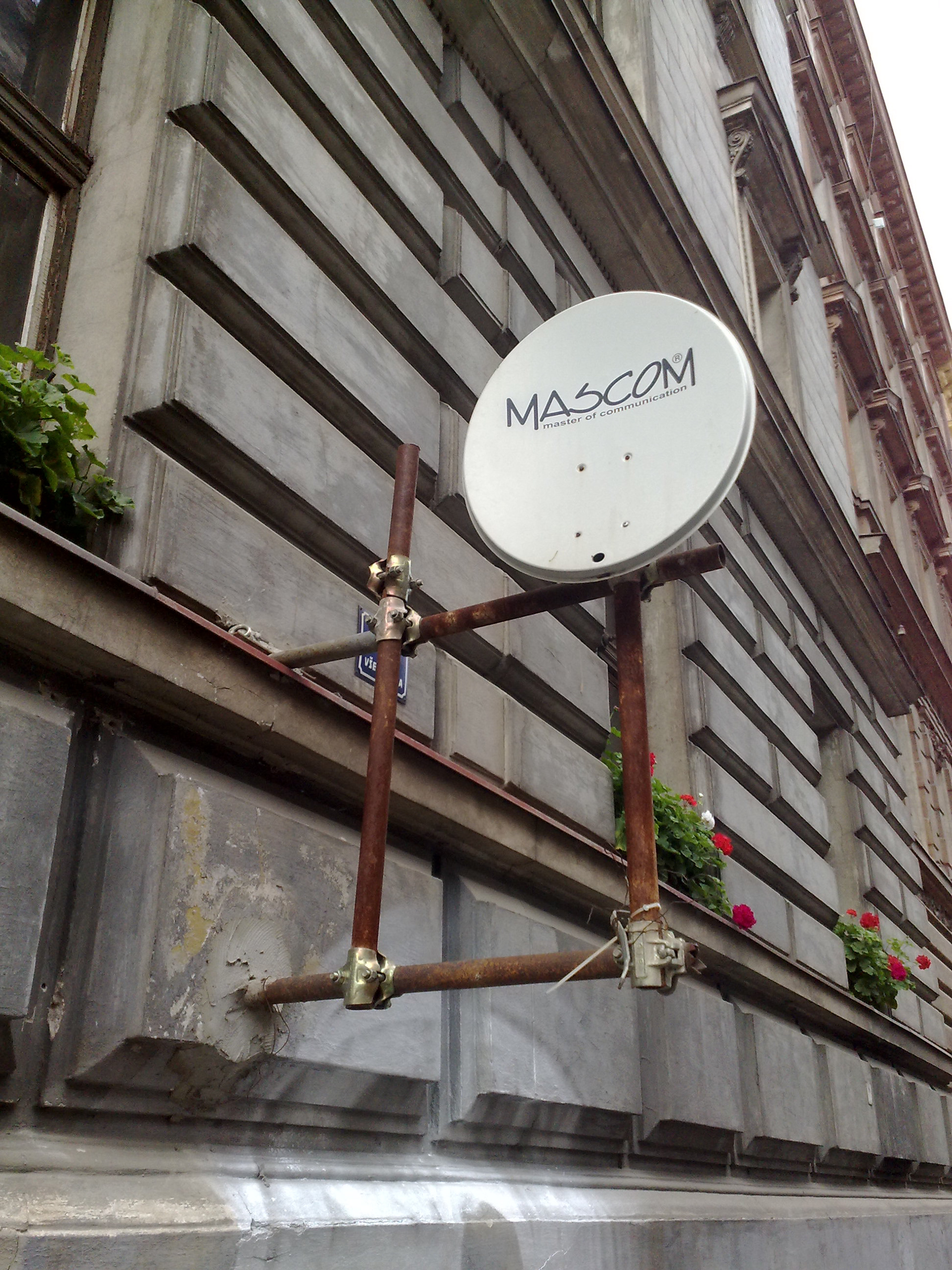 Debris. Documentary photography of the sad fate of satellite dishes.