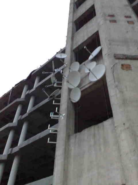 photographic documentation from the installation of Nest 03