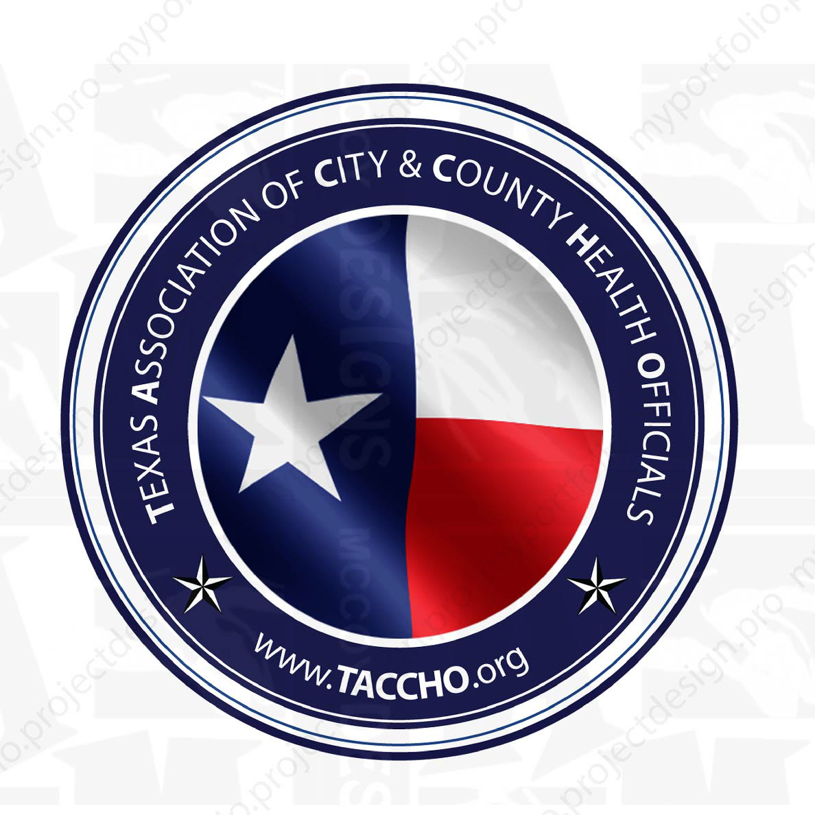 2013 - Example logo used for TACCHO, for organization branding. Designed by A. Meredith using Adobe Illustrator