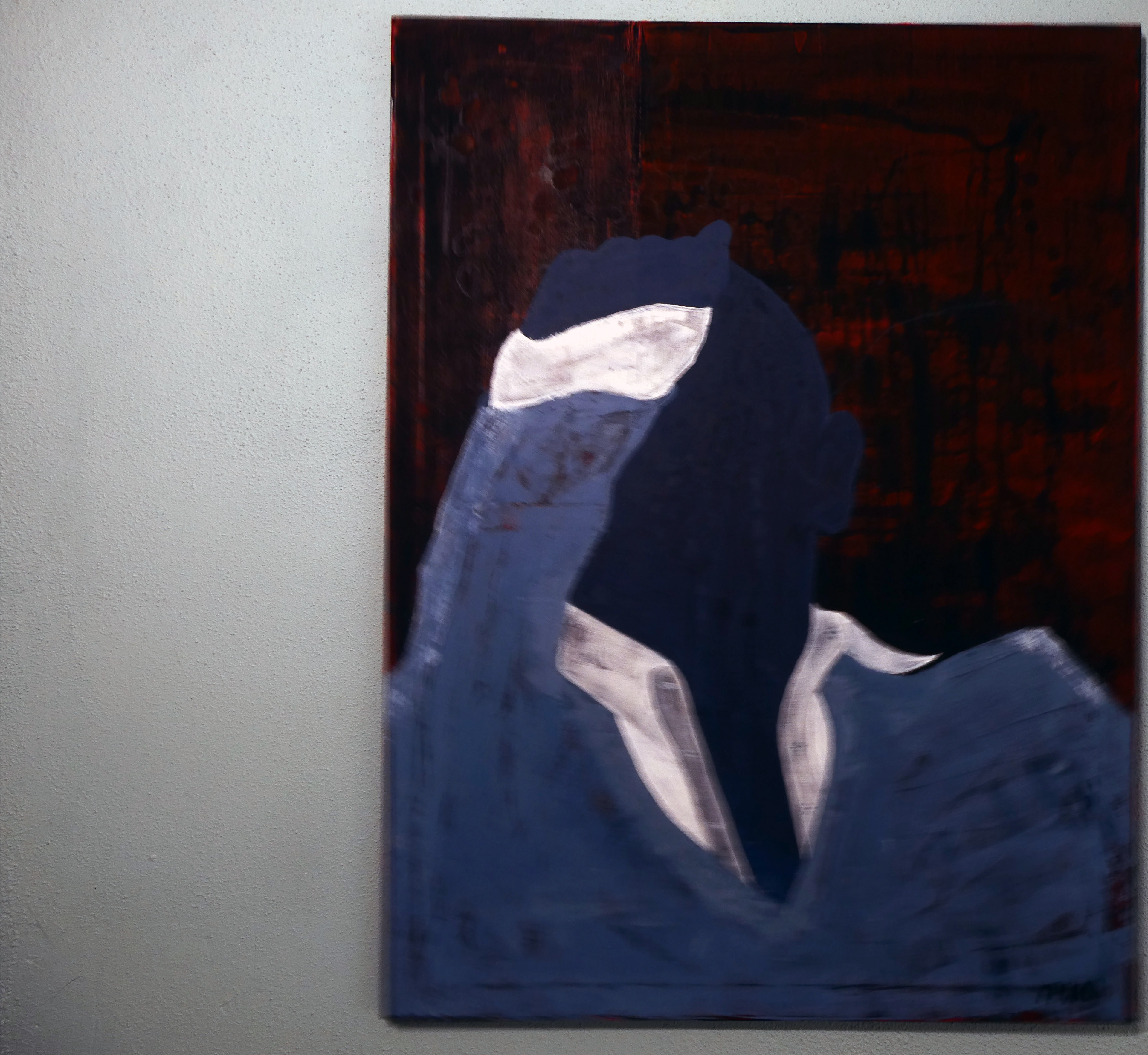 Sixth Divination : Alone in Hell | Acrylic on Canvas 60 x 80 cm