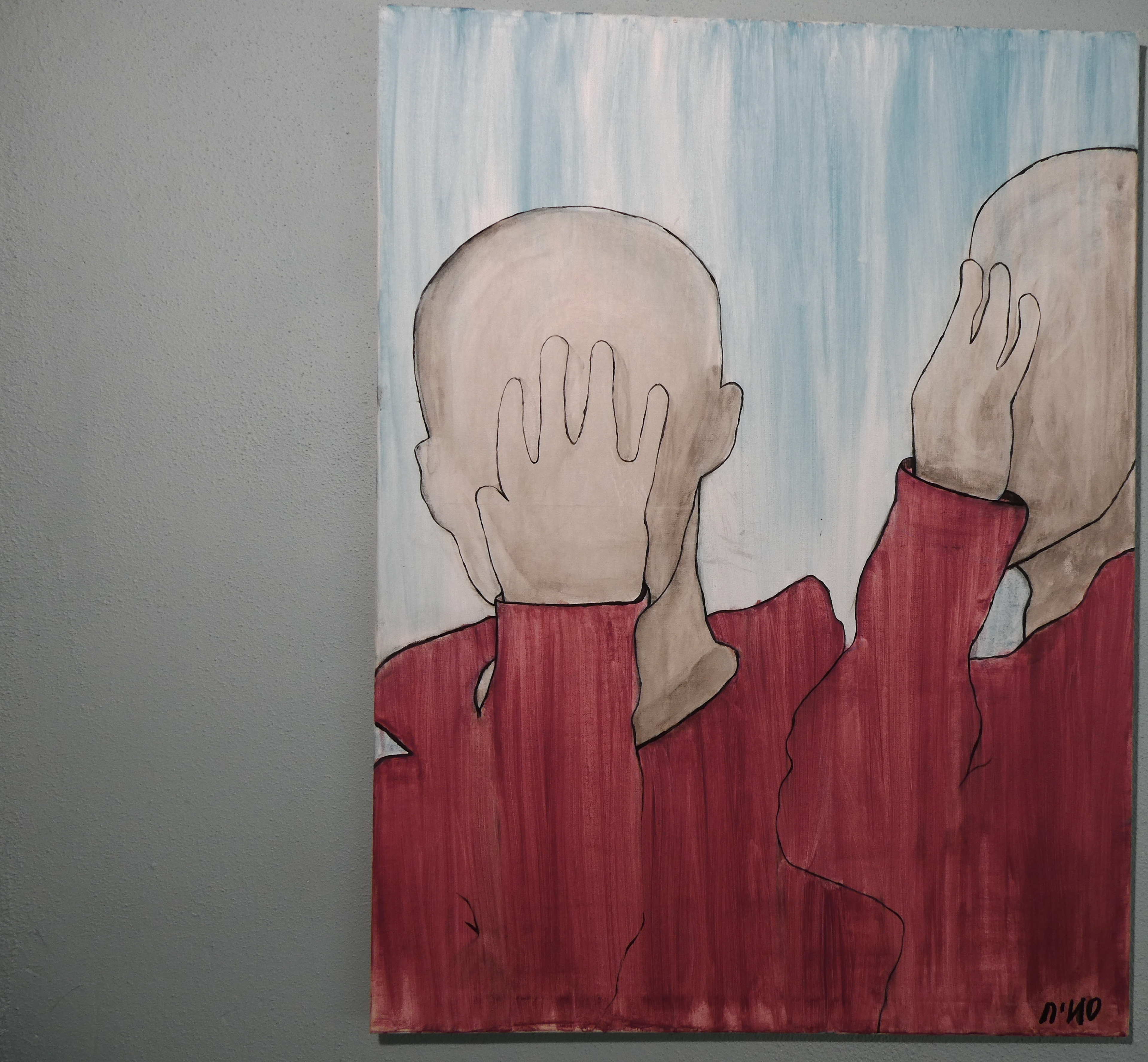 Fifth Divination : Indecisive Soul | Acrylic on Canvas 60 x 80 cm