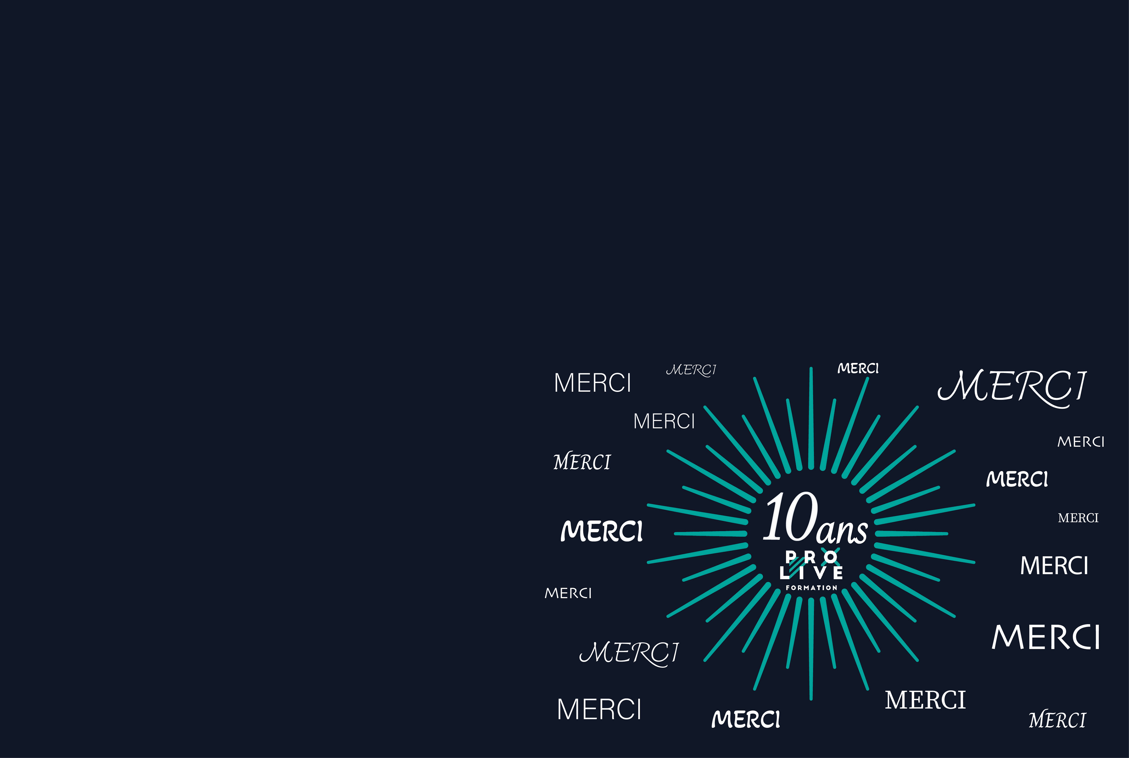 Maquette du visuel envoyée au prestataire 