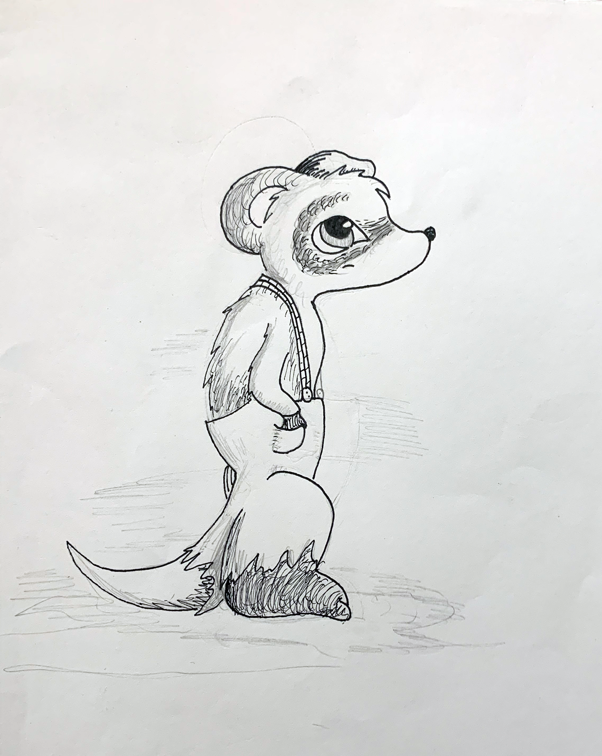 Oliver Twist, but a Ferret