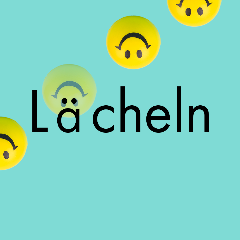 Lächeln (Sourire en Allemand)
