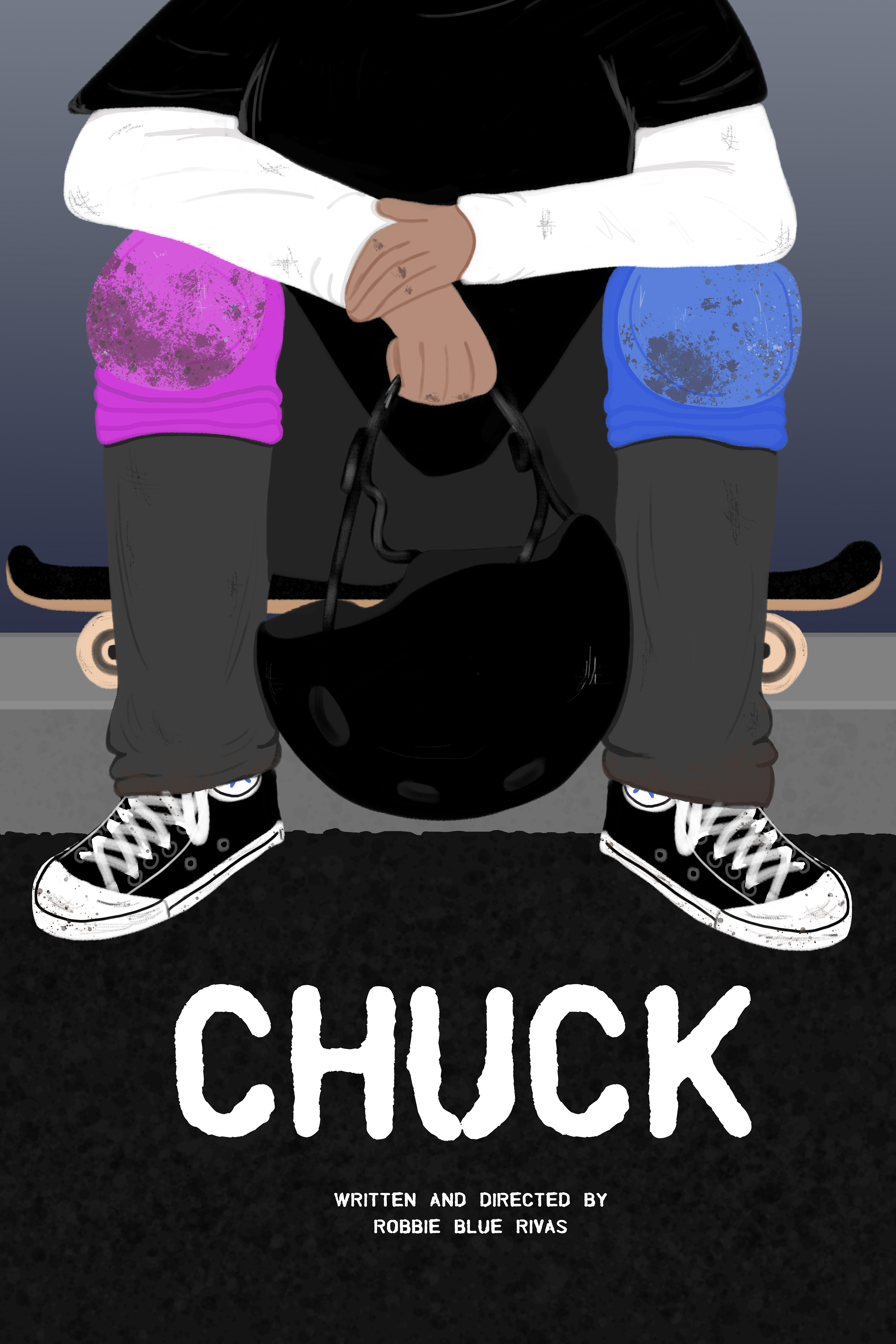 Short film poster illustrated in Adobe Photoshop. (2019)
