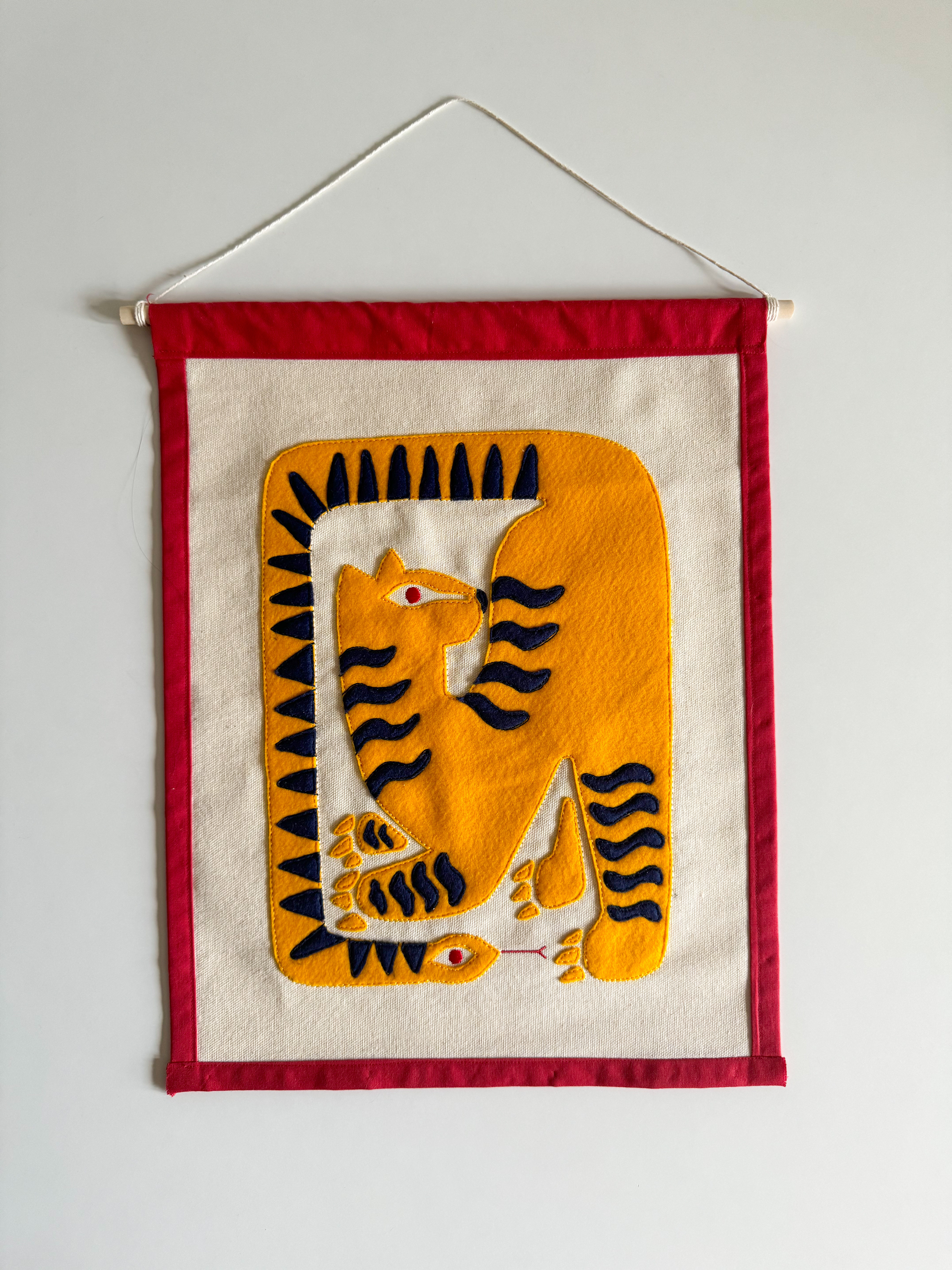 Applique & Embroidery Sewn Banner