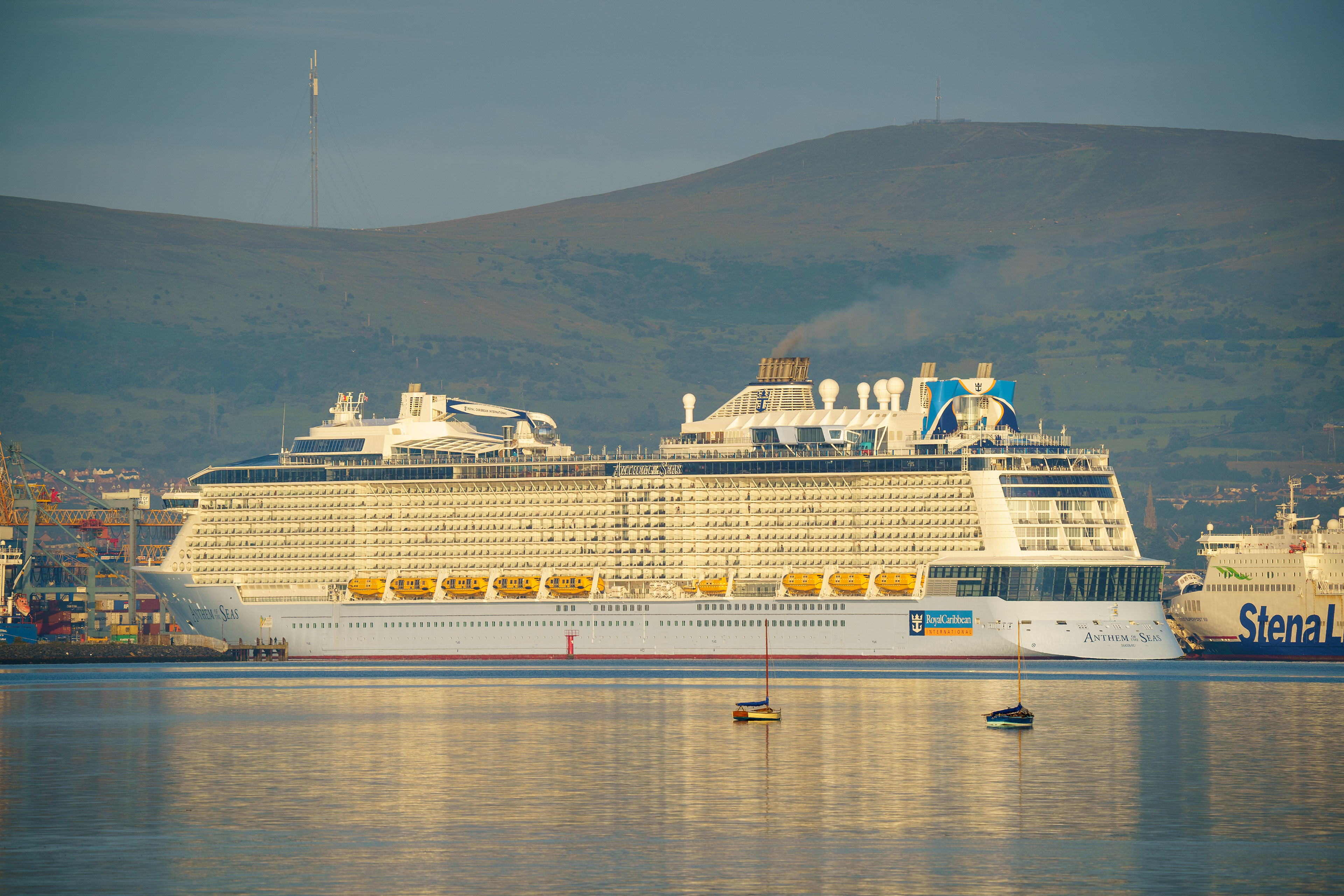 Anthem of the Seas Belfast Harbour 2021