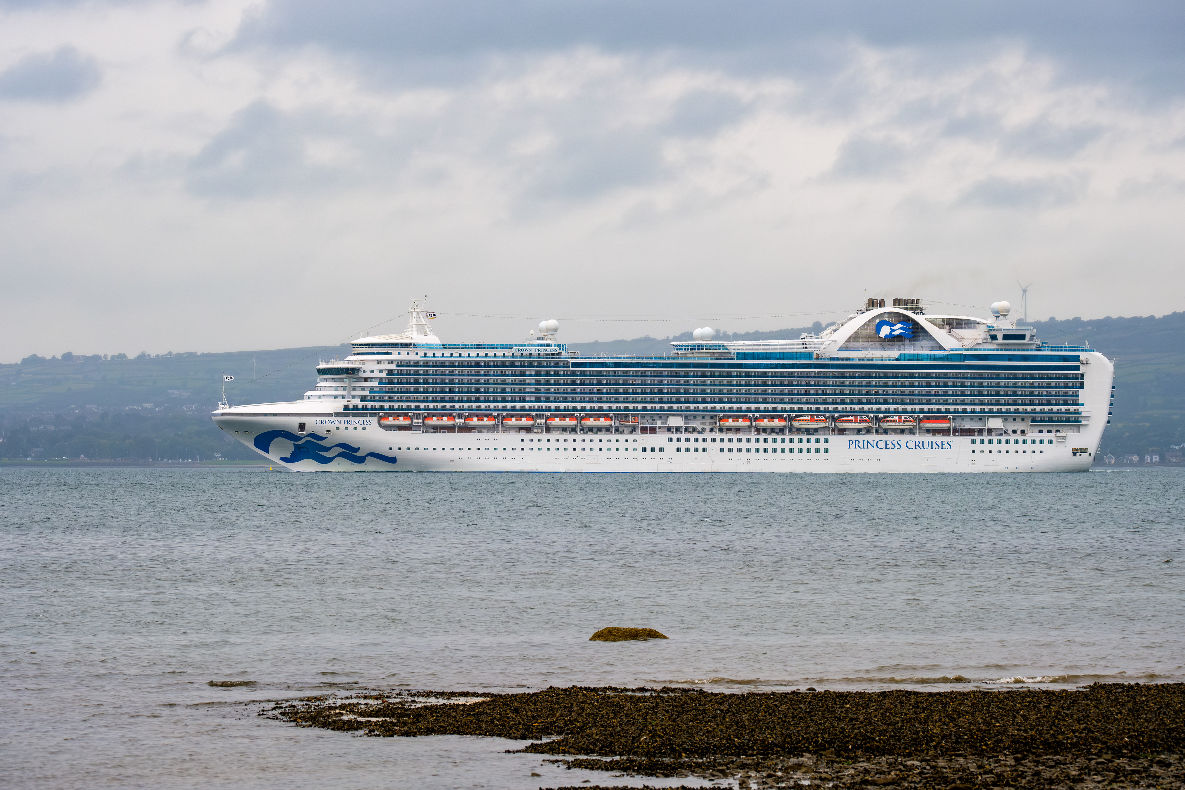 Crown Princess Belfast Lough 2019