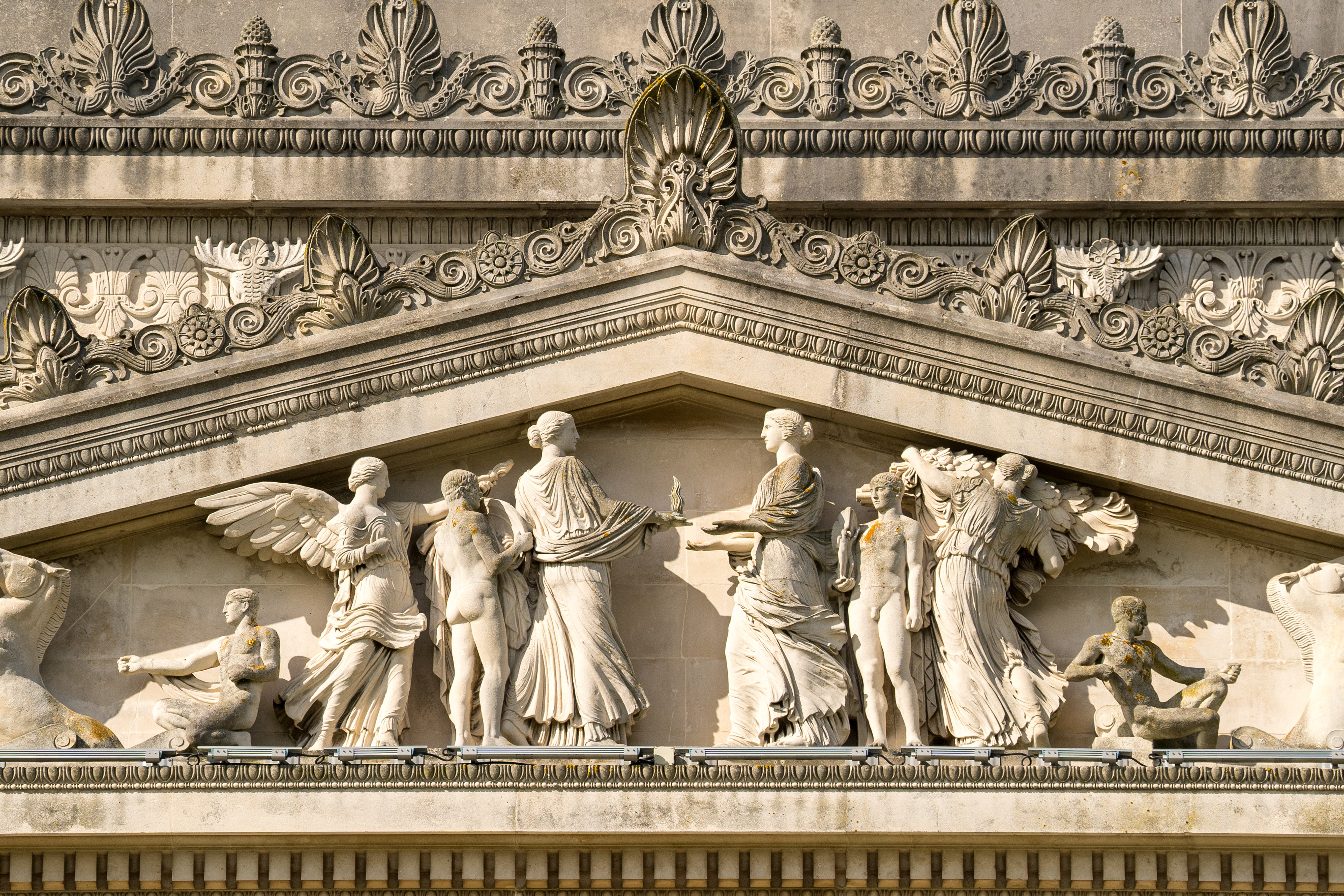 Stormont Parliament Buildings Frieze Detail