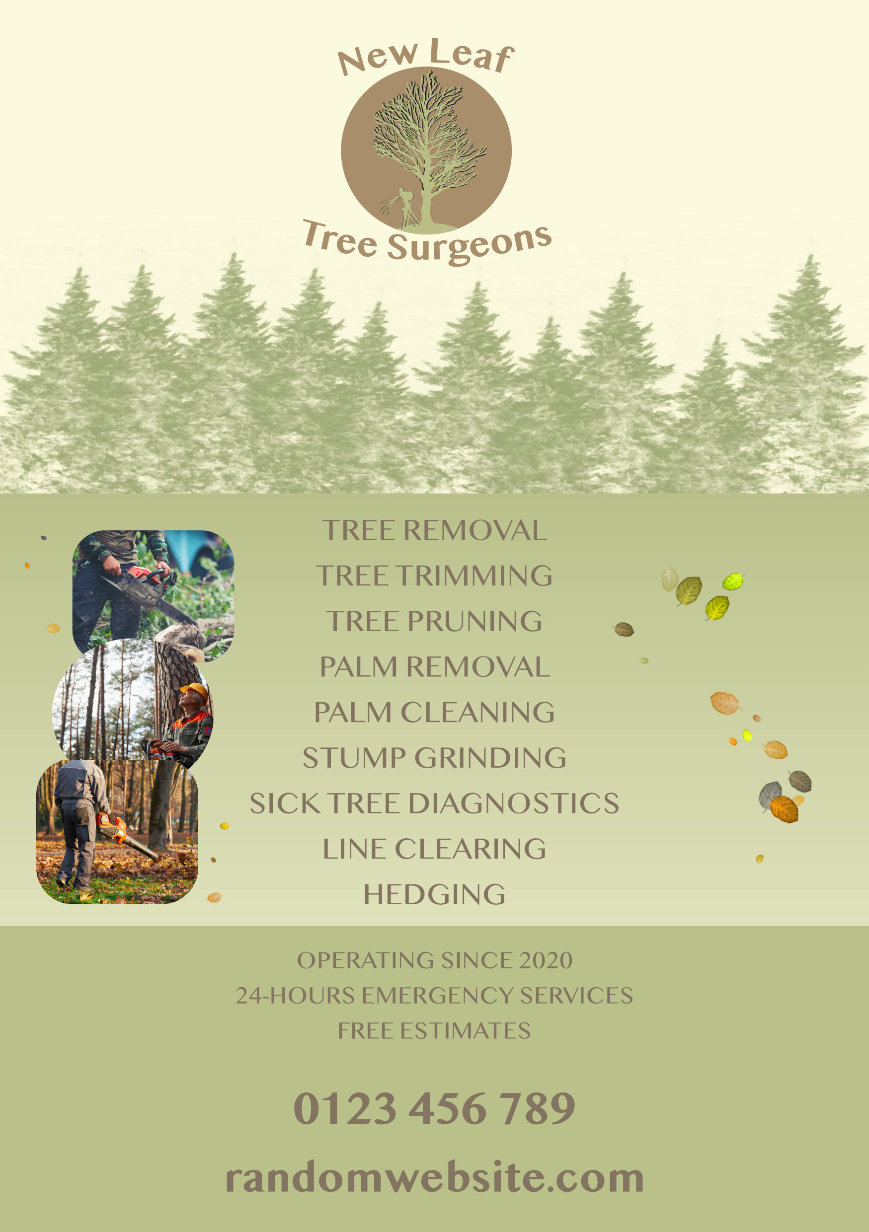New Leaf Flyer Design